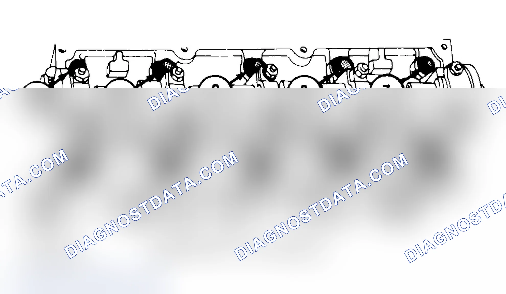 Scheme 3: Typical Cylinder Head Tightening or Loosening Sequence