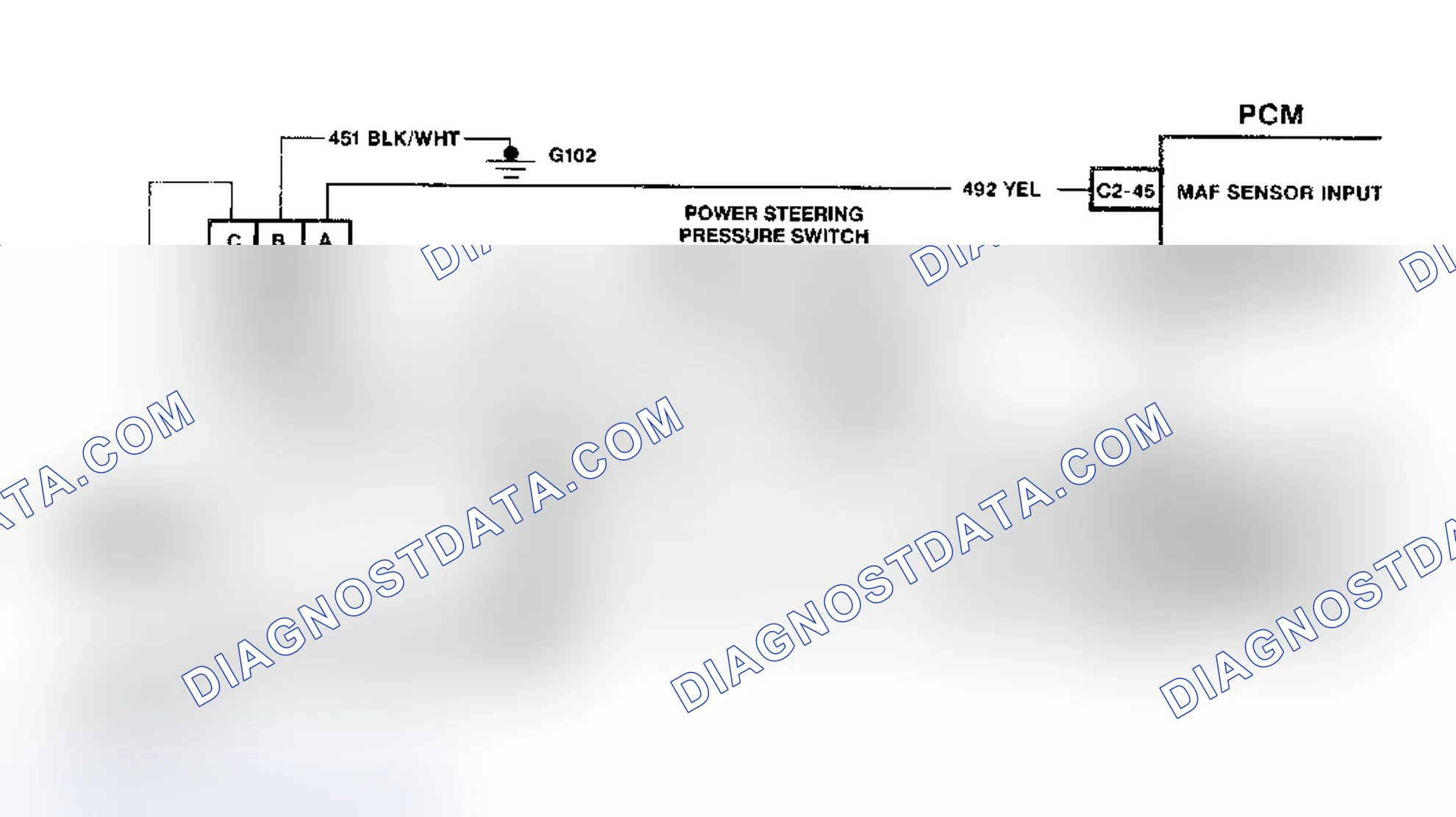 Scheme 5: DTC P0101 Schematic