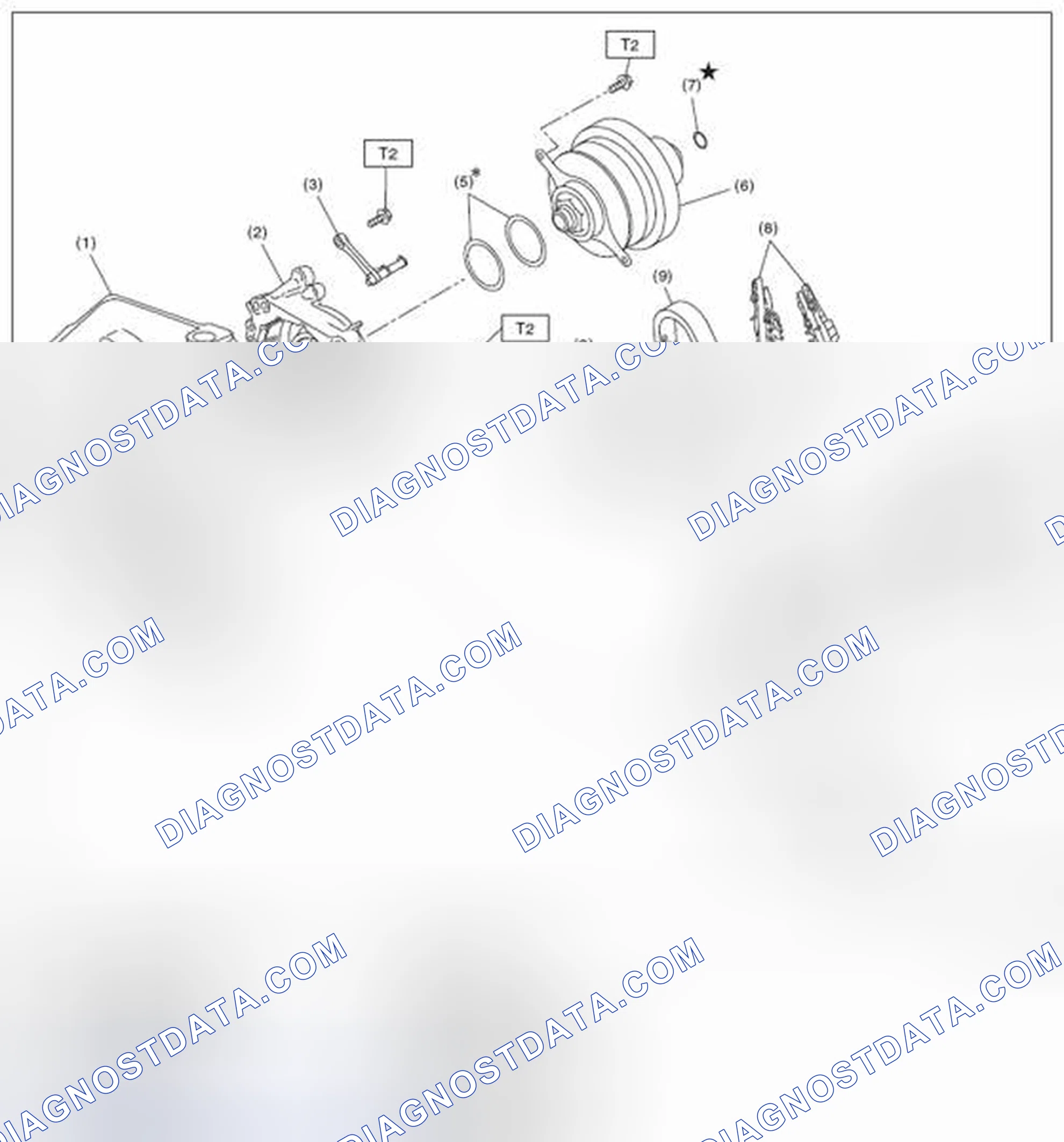 Scheme 582: PRIMARY PULLEY, SECONDARY PULLEY & VARIATOR CHAIN AND REDUCTION DRIVE GEAR