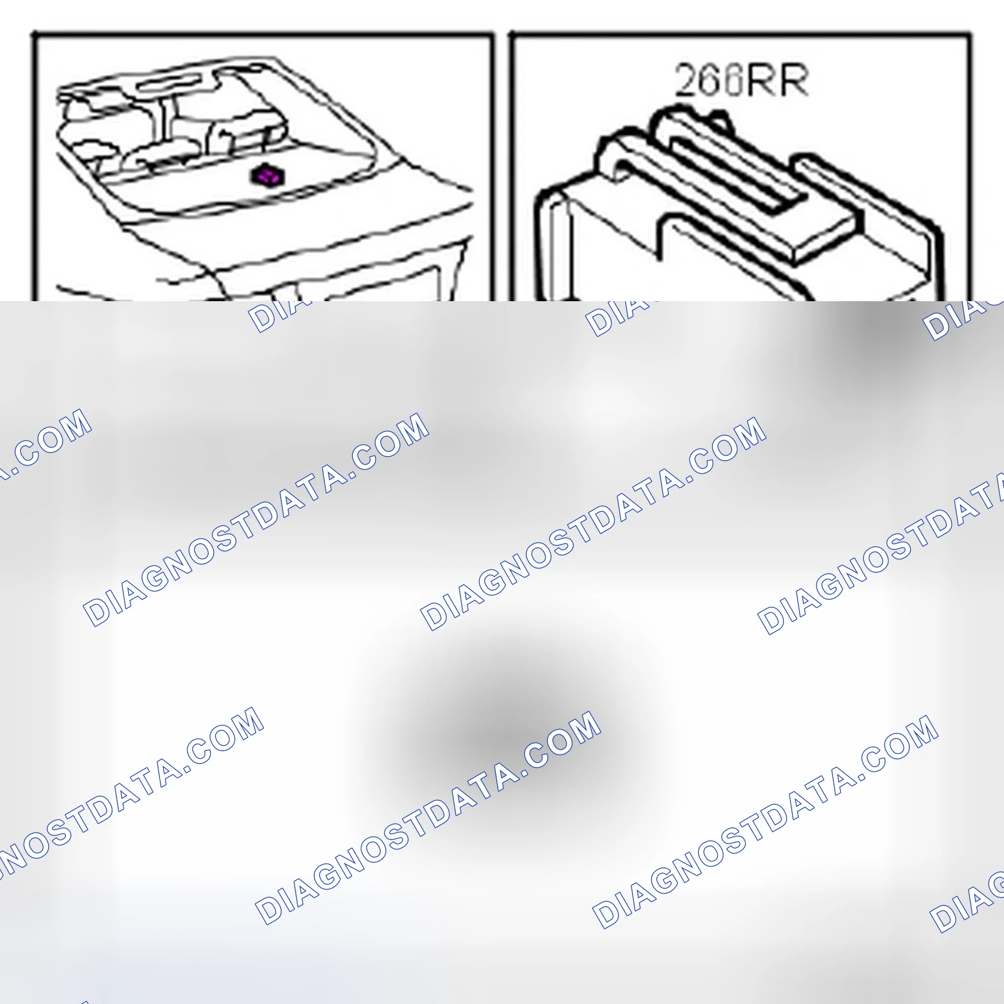 Scheme 188: Speaker, Rear, RH (266RR)