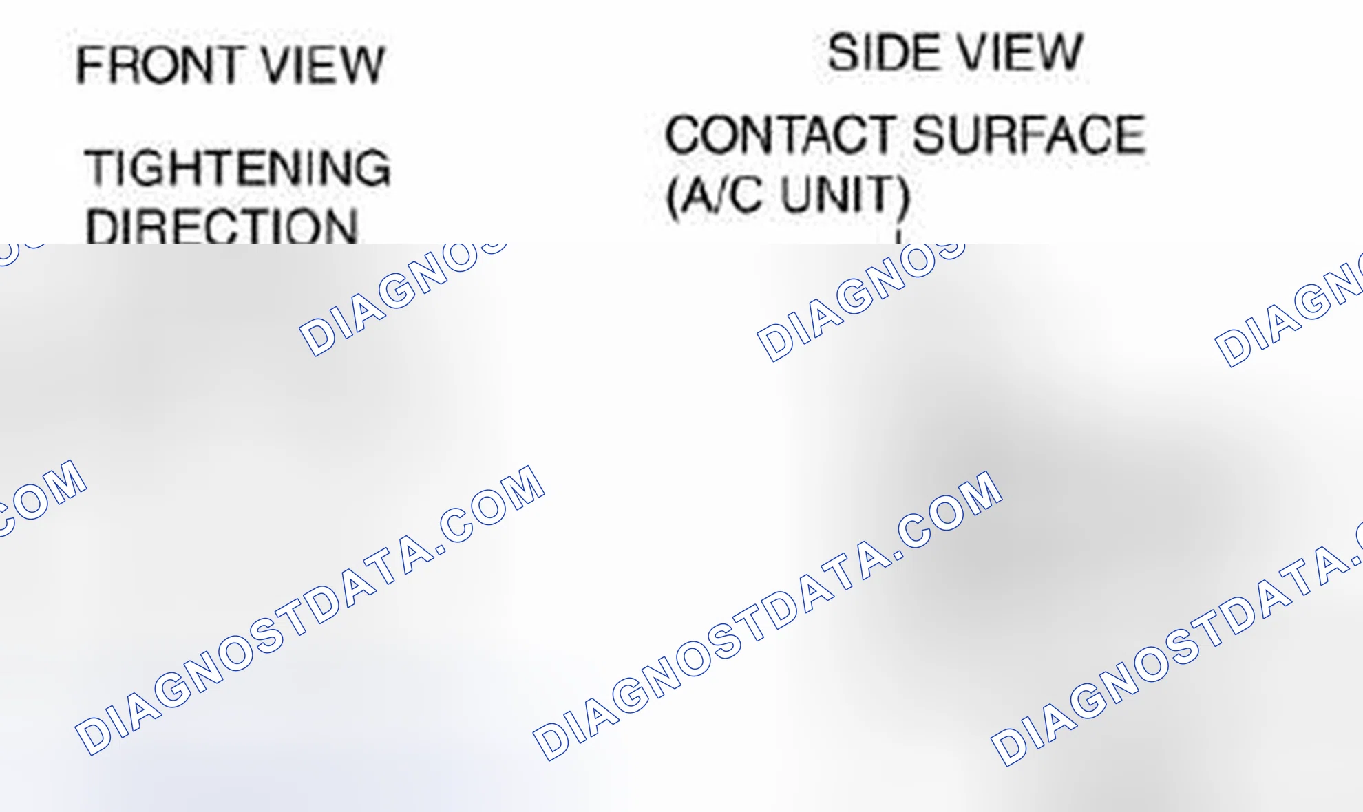 Scheme 95: A/C Unit Installation Note
