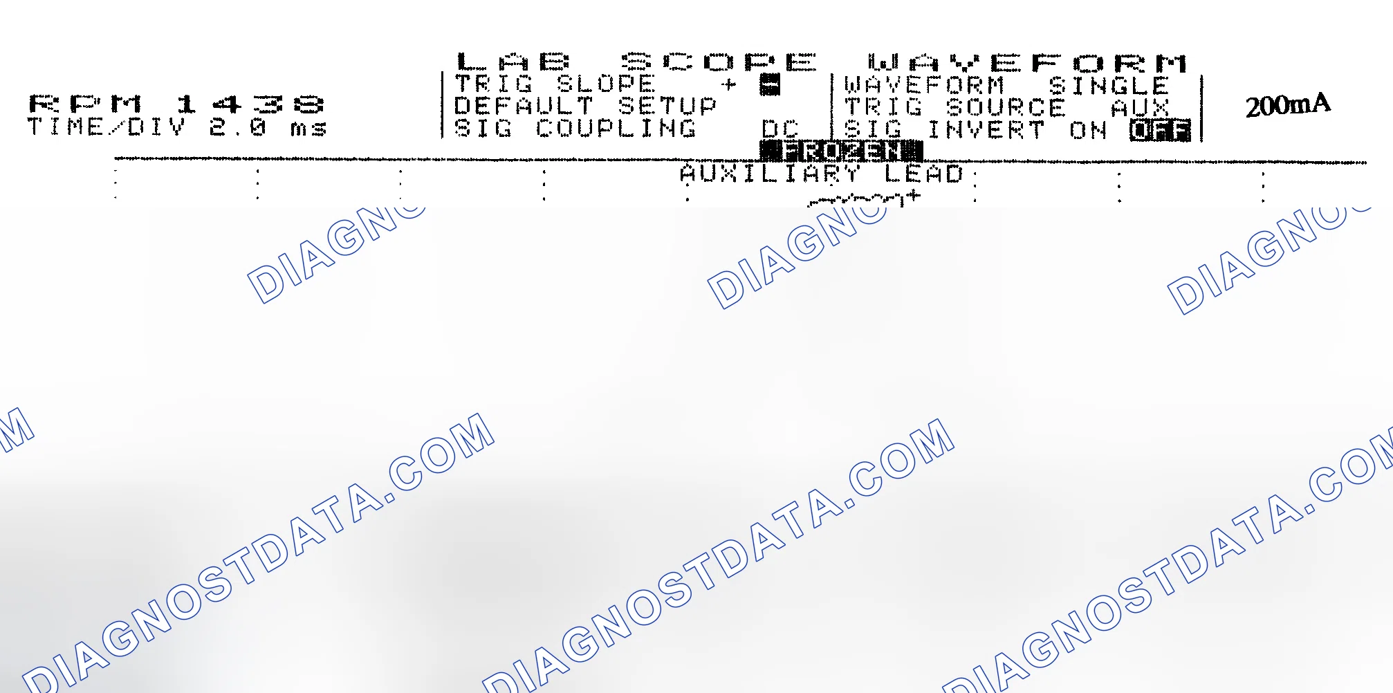 Scheme 15: Single Injector w/Normal Current Flow - Current Pattern