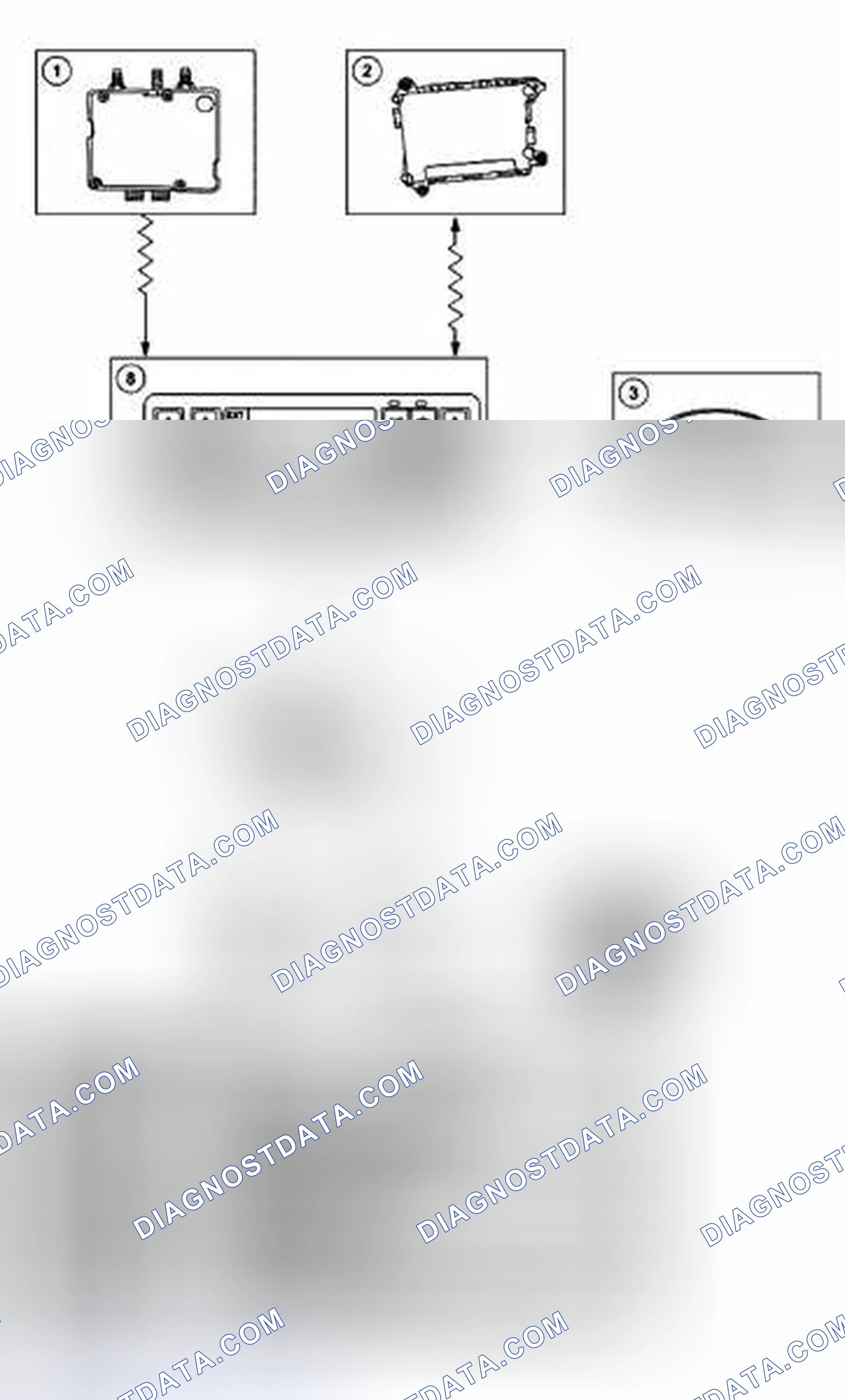 Scheme 9: Climate Control System Components - J1850 Communications Network (SCP) Linked