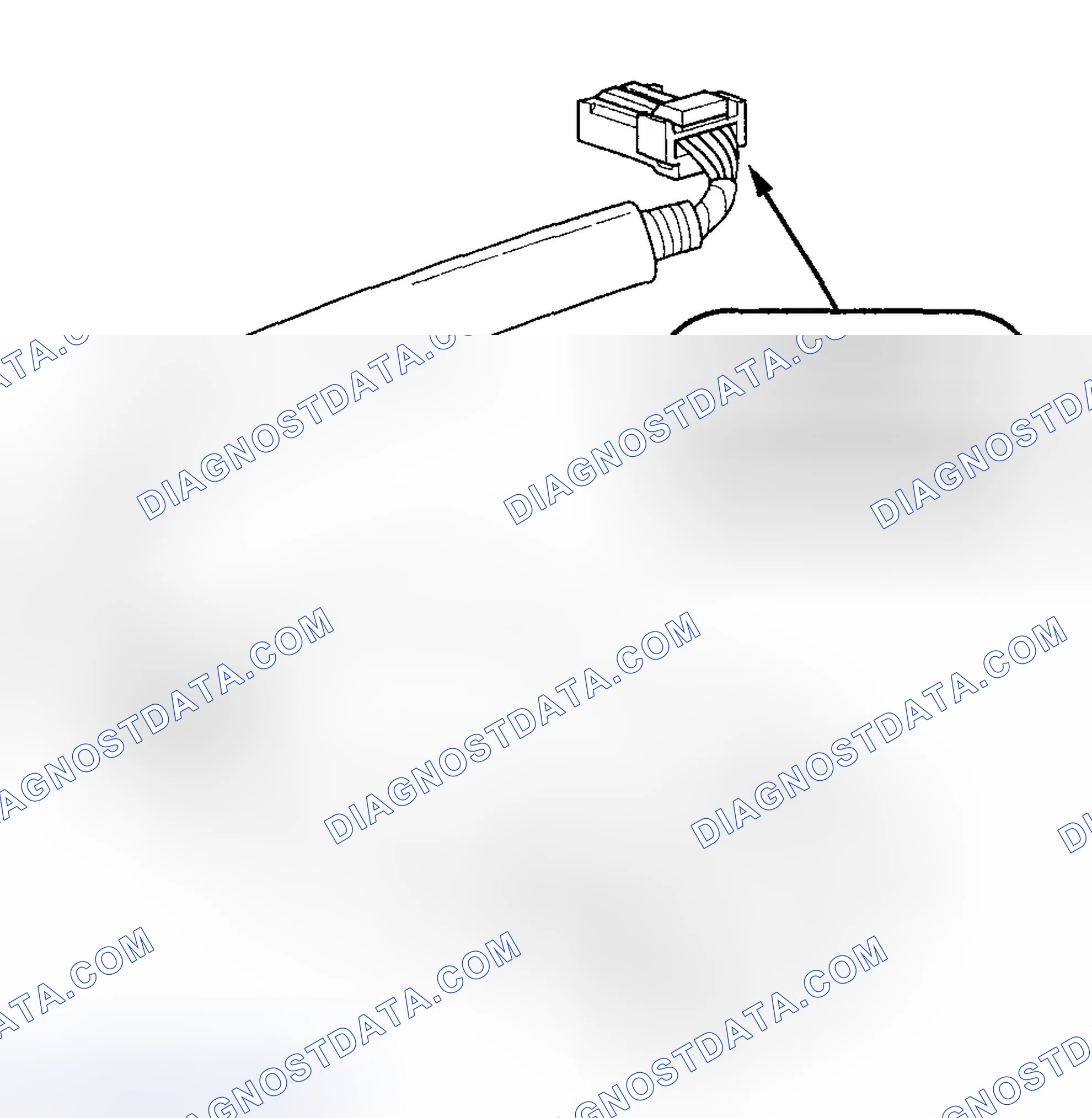 Scheme 7: Active Noise Control Rear Microphone Connector for Inputs and Outputs (2WD)