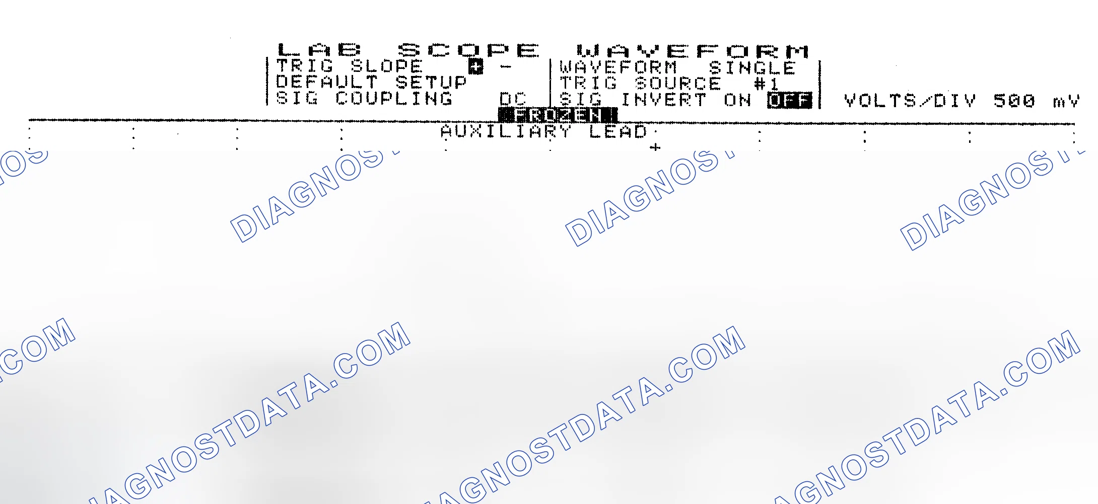 Scheme 10: Single Injector w/Excessive Current Flow - Current Pattern