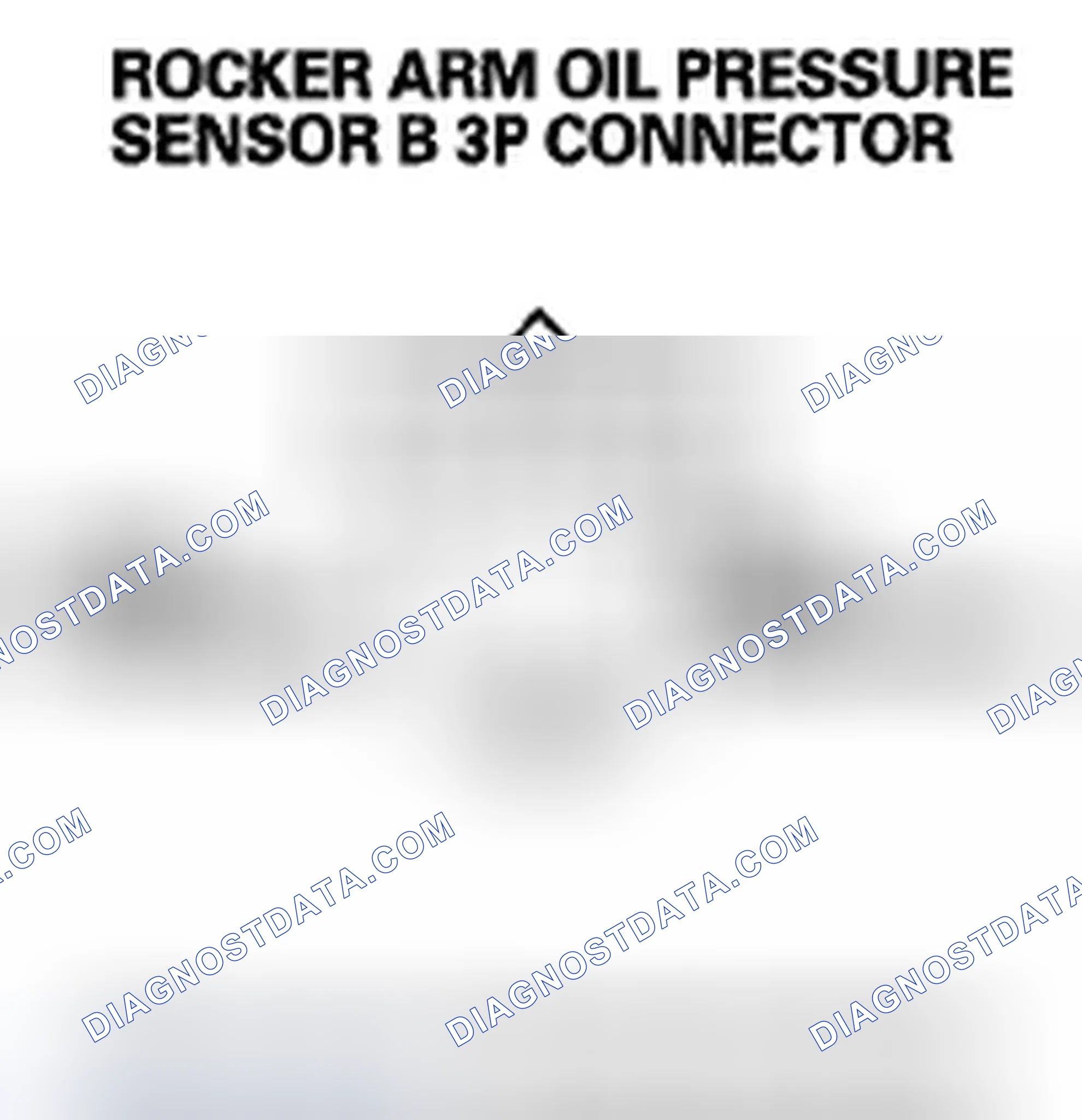 Scheme 419: DTC P055C: Rocker Arm Oil Pressure Sensor B Low Voltage