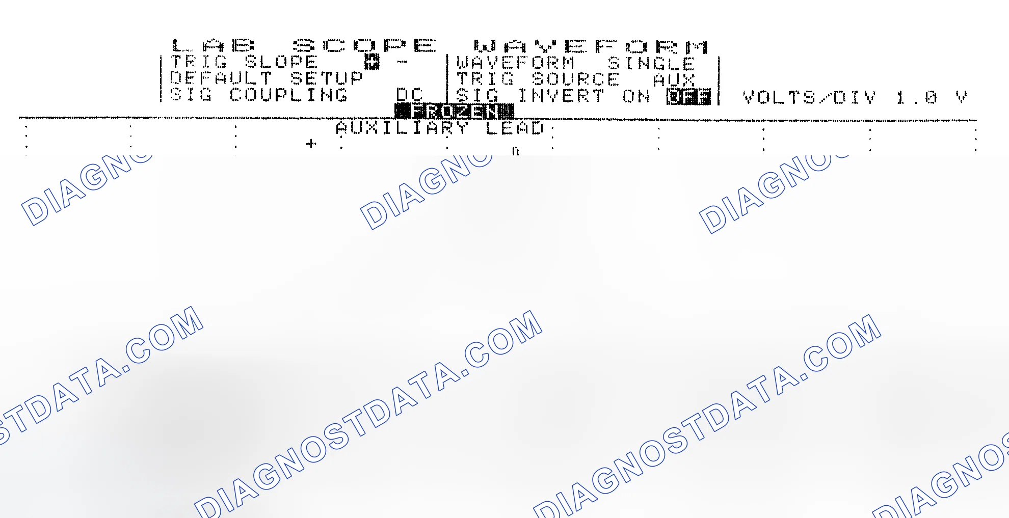 Scheme 19: Single Injector w/Excessive Current Flow - Current Pattern