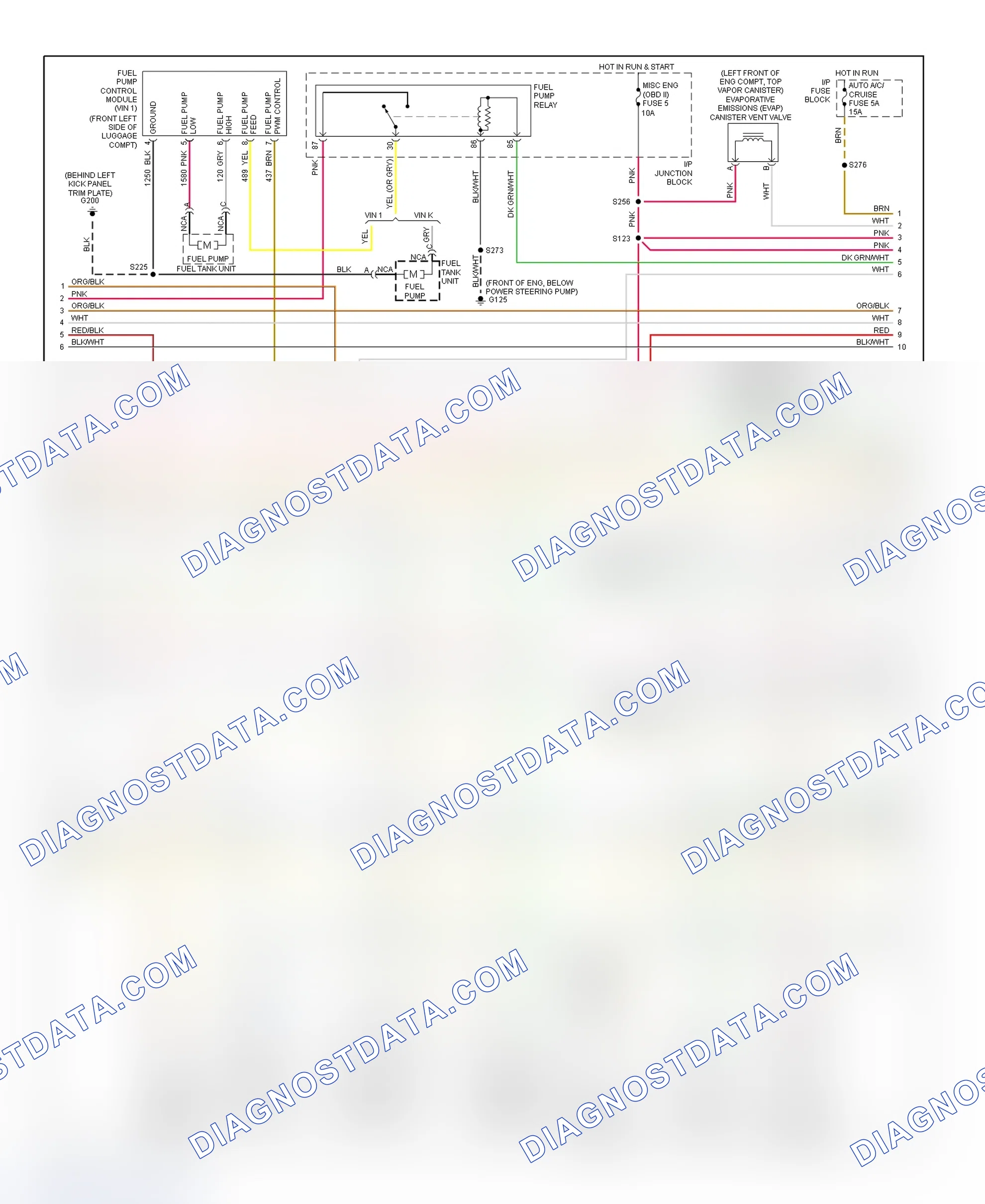 Scheme 21: PCM Wiring Diagram (Bonneville, Eighty Eight, LeSabre & LSS - 3.8L - 3 Of 4)