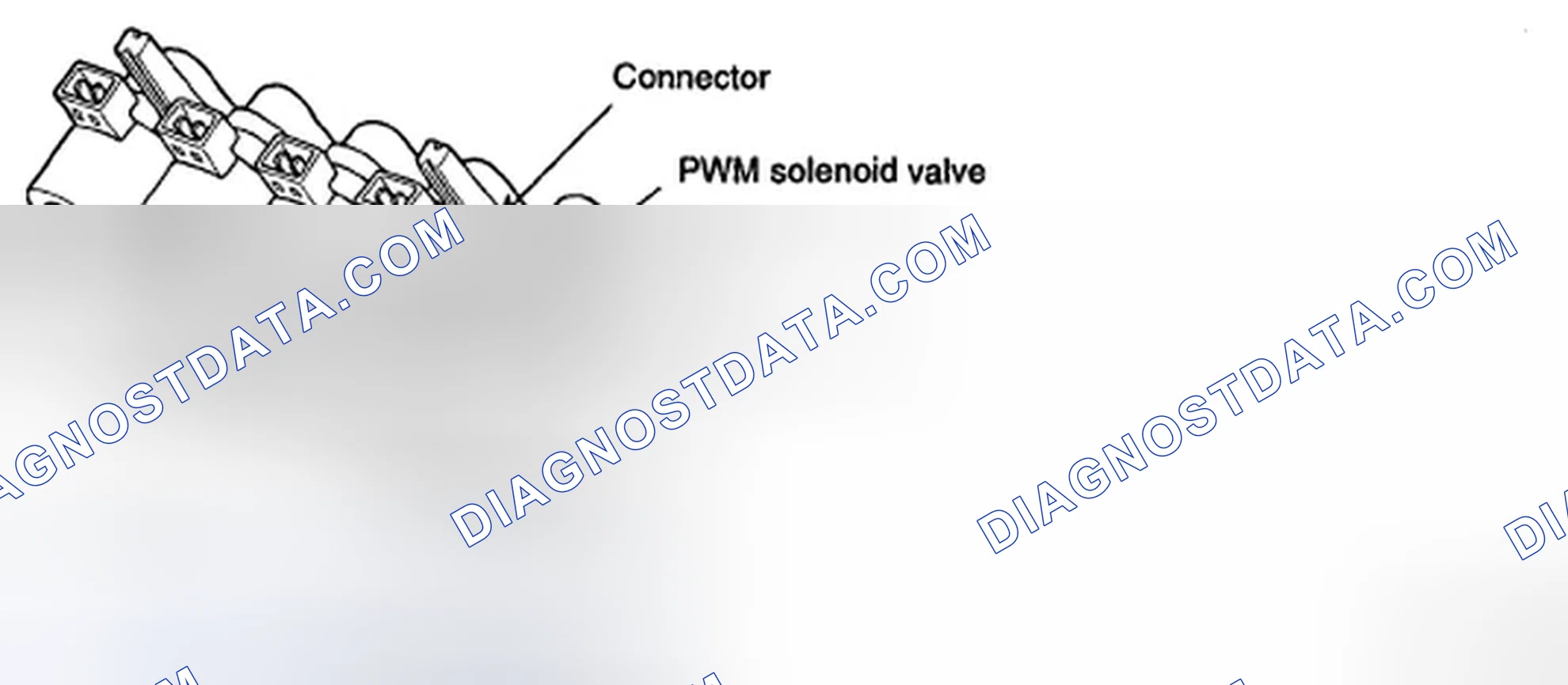 Scheme 18: Identifying PWM Solenoid Valve, Bracket And Connector