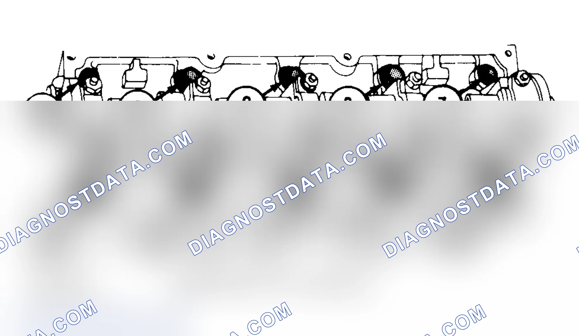 Scheme 3: Typical Cylinder Head Tightening or Loosening Sequence