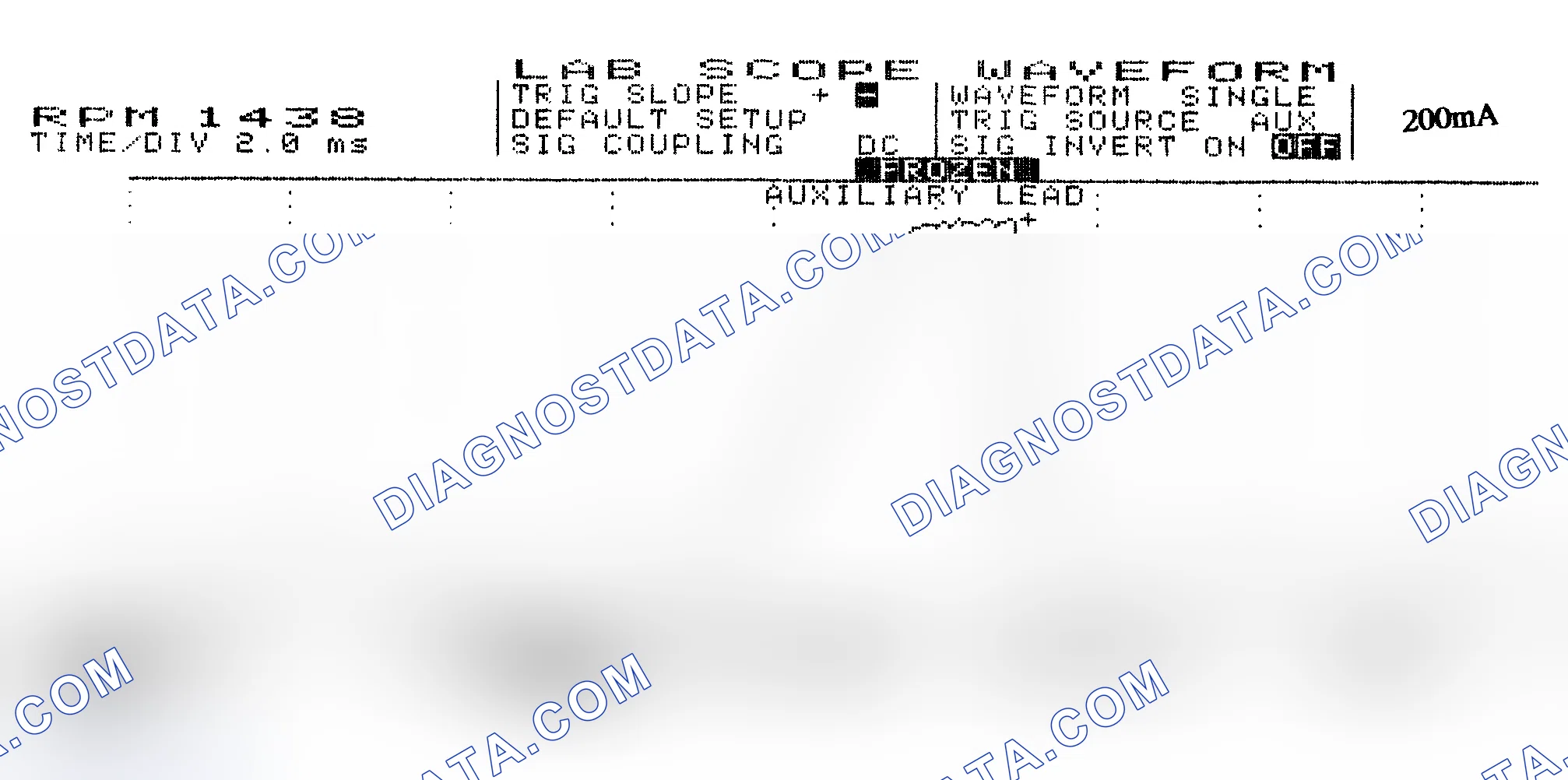 Scheme 15: Single Injector w/Normal Current Flow - Current Pattern