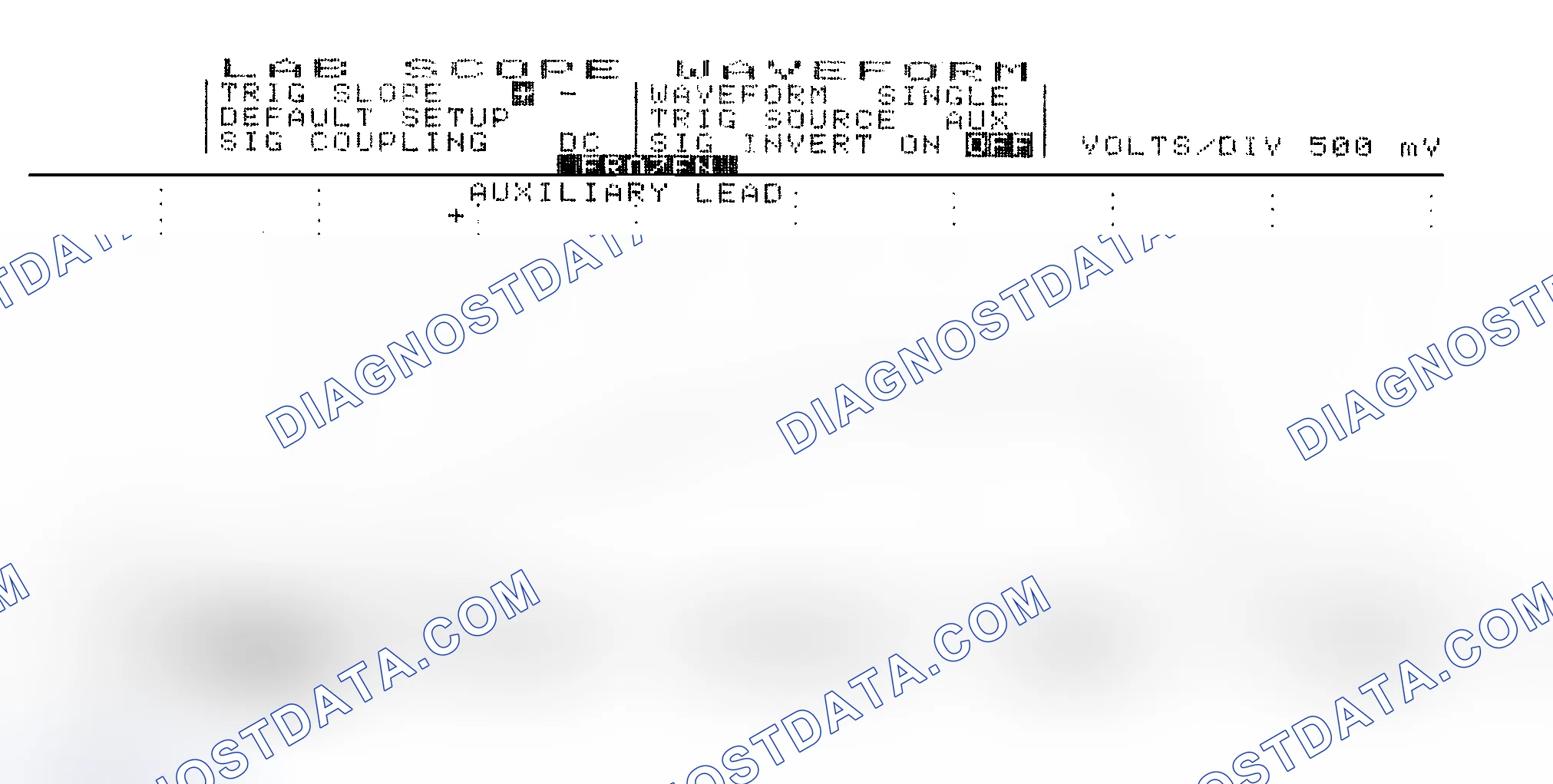 Scheme 14: Single Injector w/Excessive Current Flow - Current Pattern