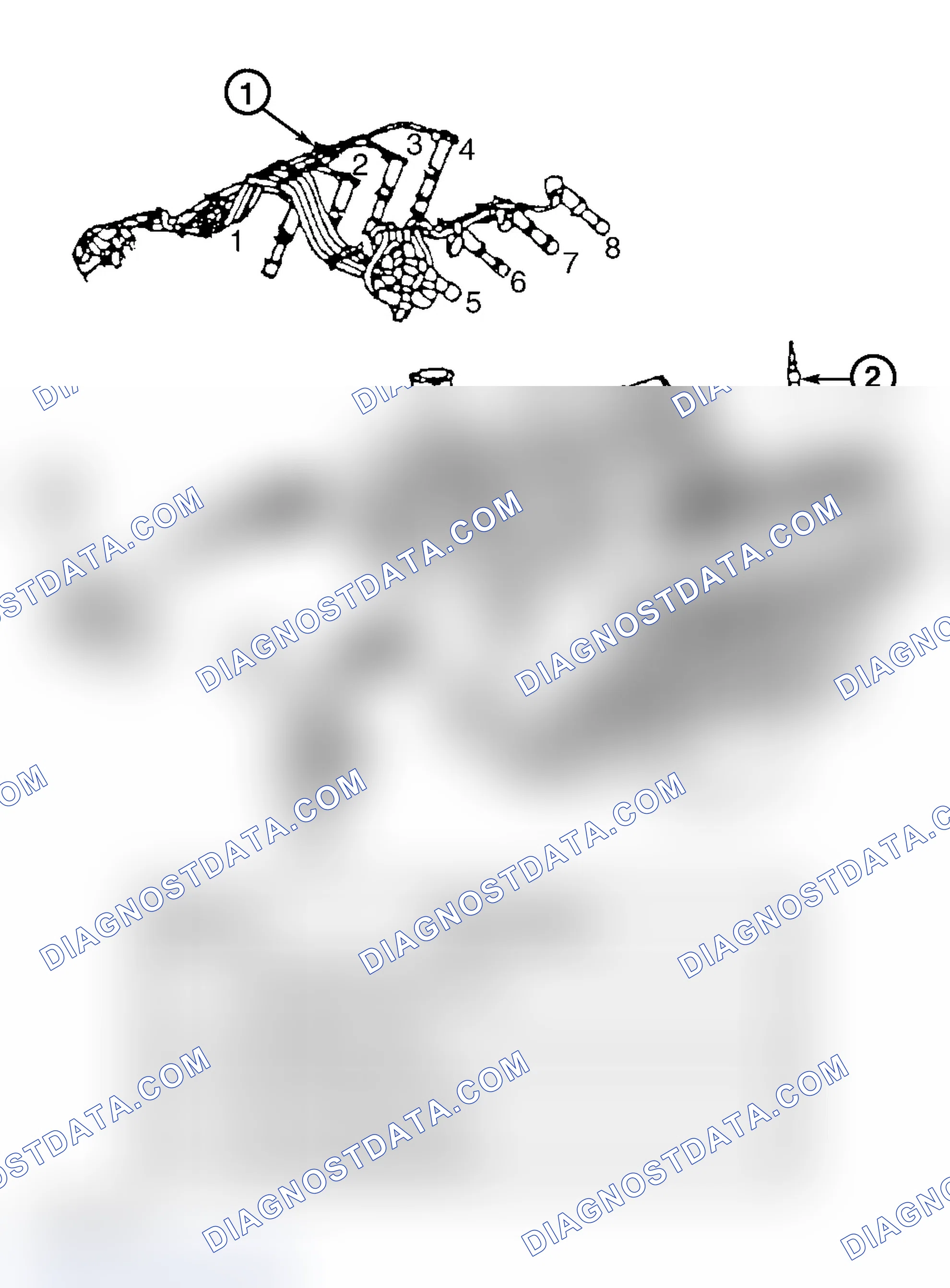 Scheme 15: Spark Plug Wire Routing (4.6L With Light-Duty Emissions)