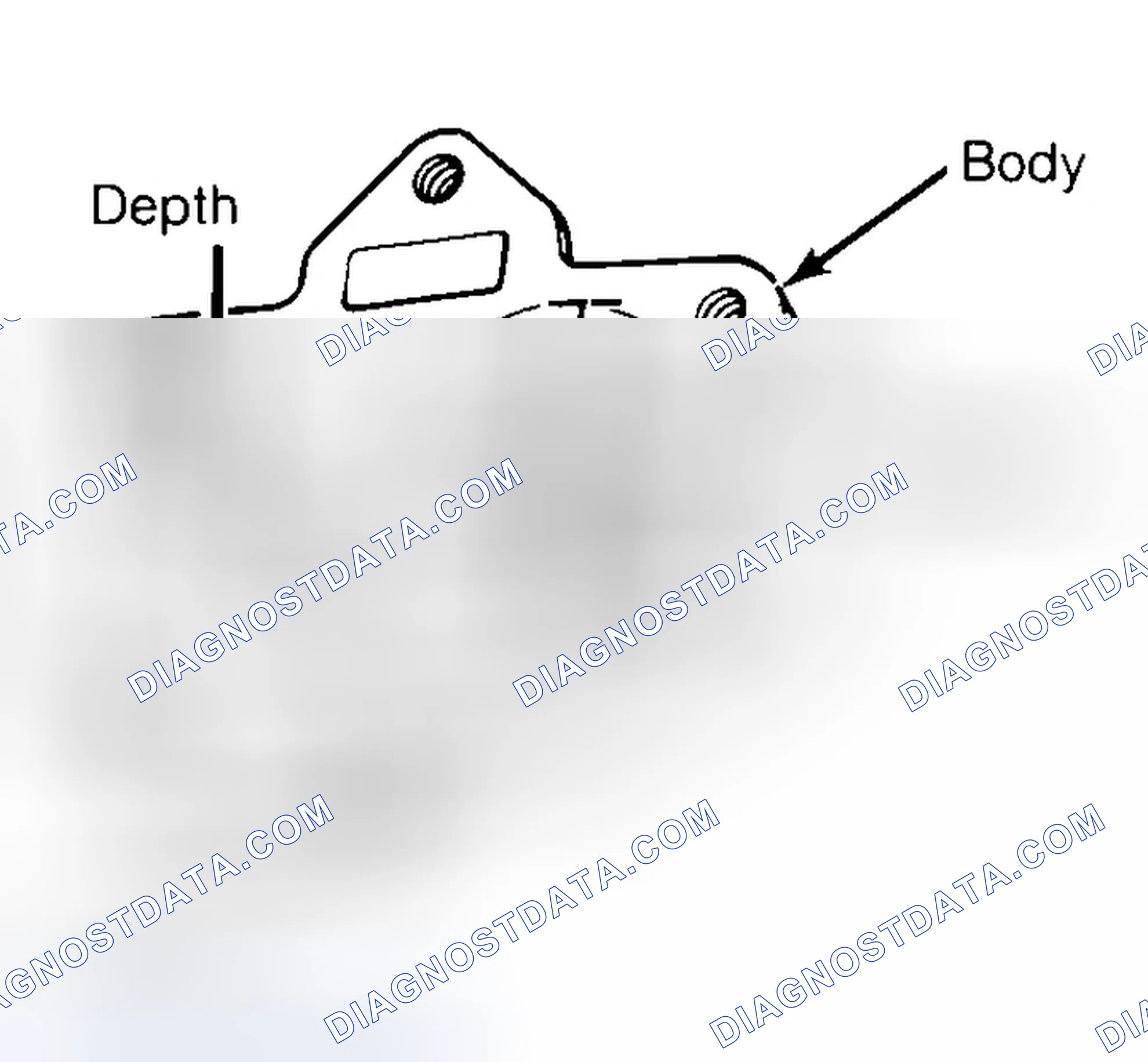 Scheme 35: Measuring Oil Pump Gear Cavity
