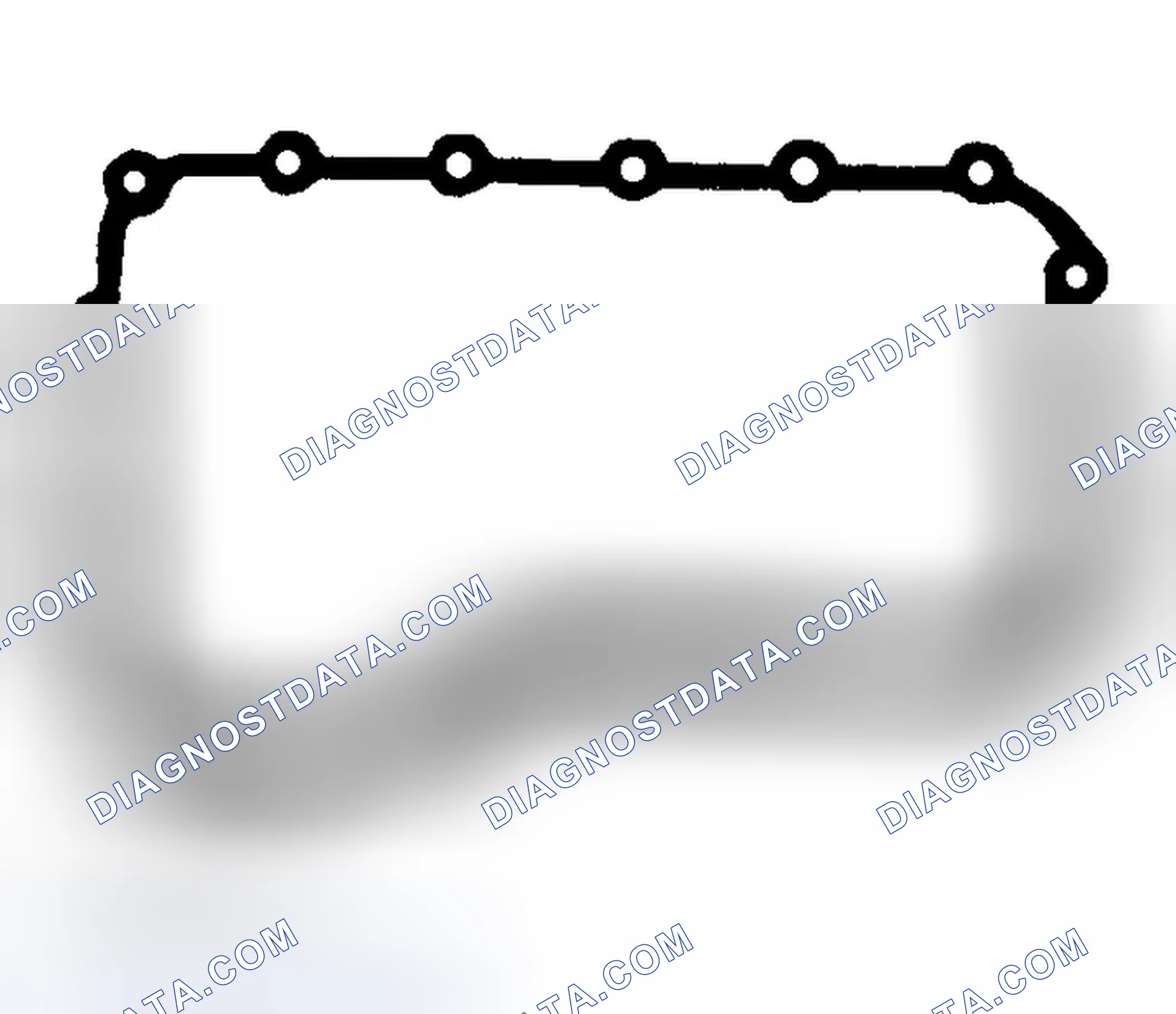 Scheme 1: Identifying Oil Pan Gasket (FA4A-EL, F4A-K & F4A42-2)