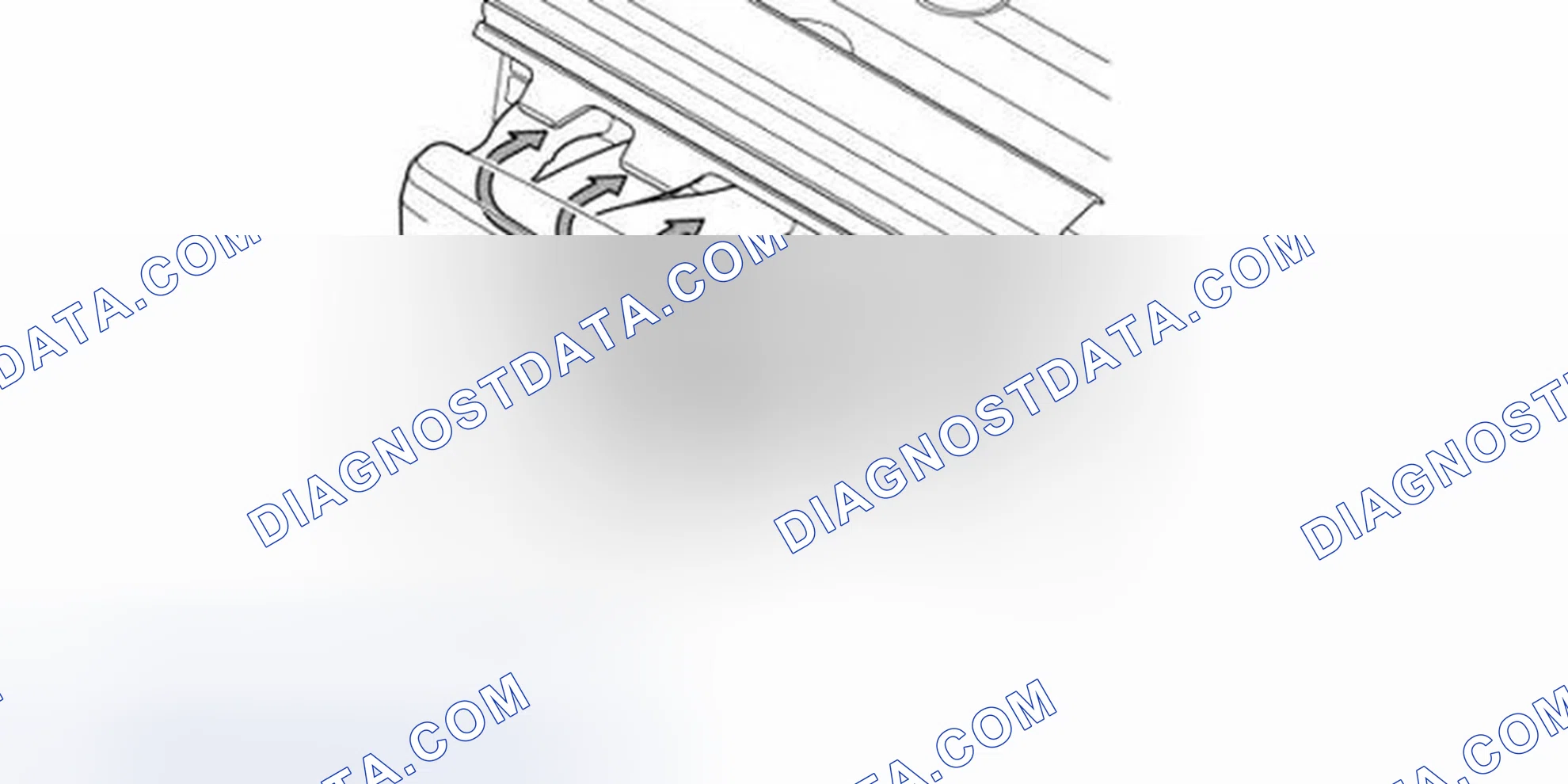 Scheme 172: Air flow adaptation (Only turbo and 6 cylinder non turbo engines)