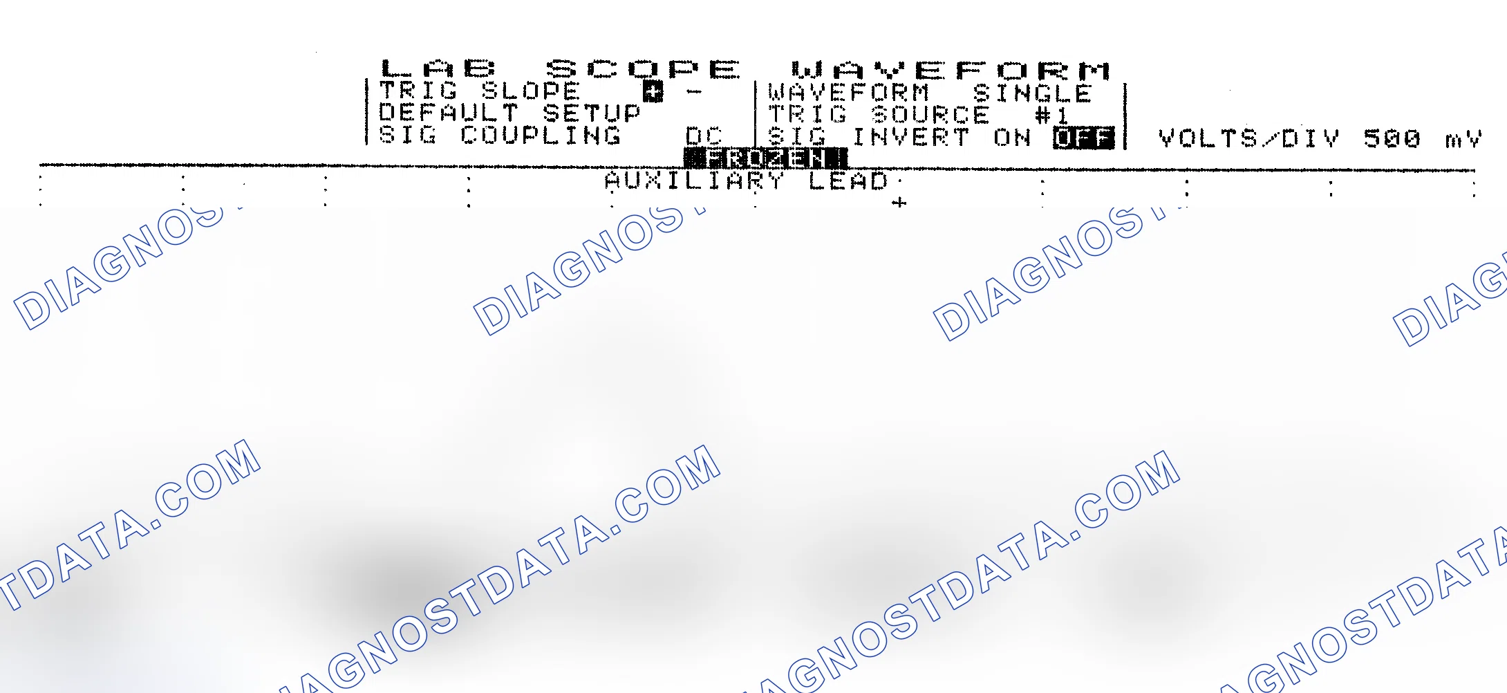 Scheme 10: Single Injector w/Excessive Current Flow - Current Pattern