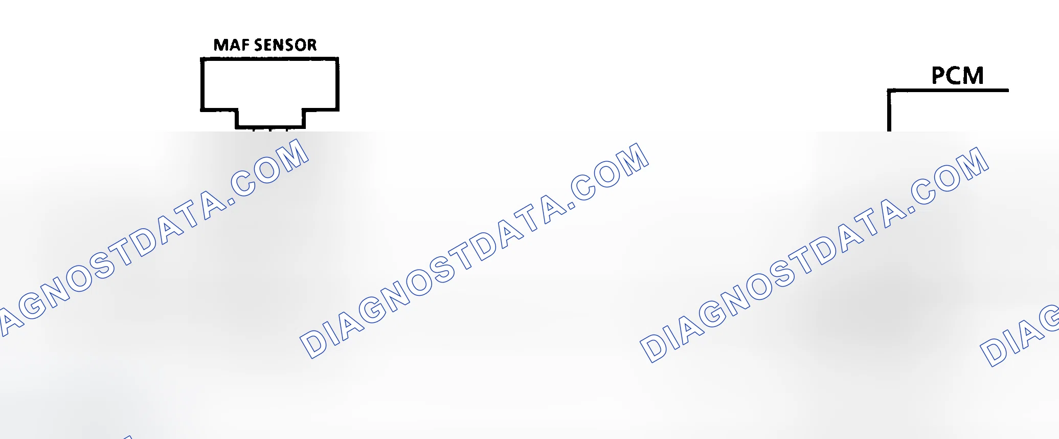 Scheme 219: Code 34 Schematic (3.8L "C" & "H" Bodies) MAF Sensor (Signal Voltage Low)