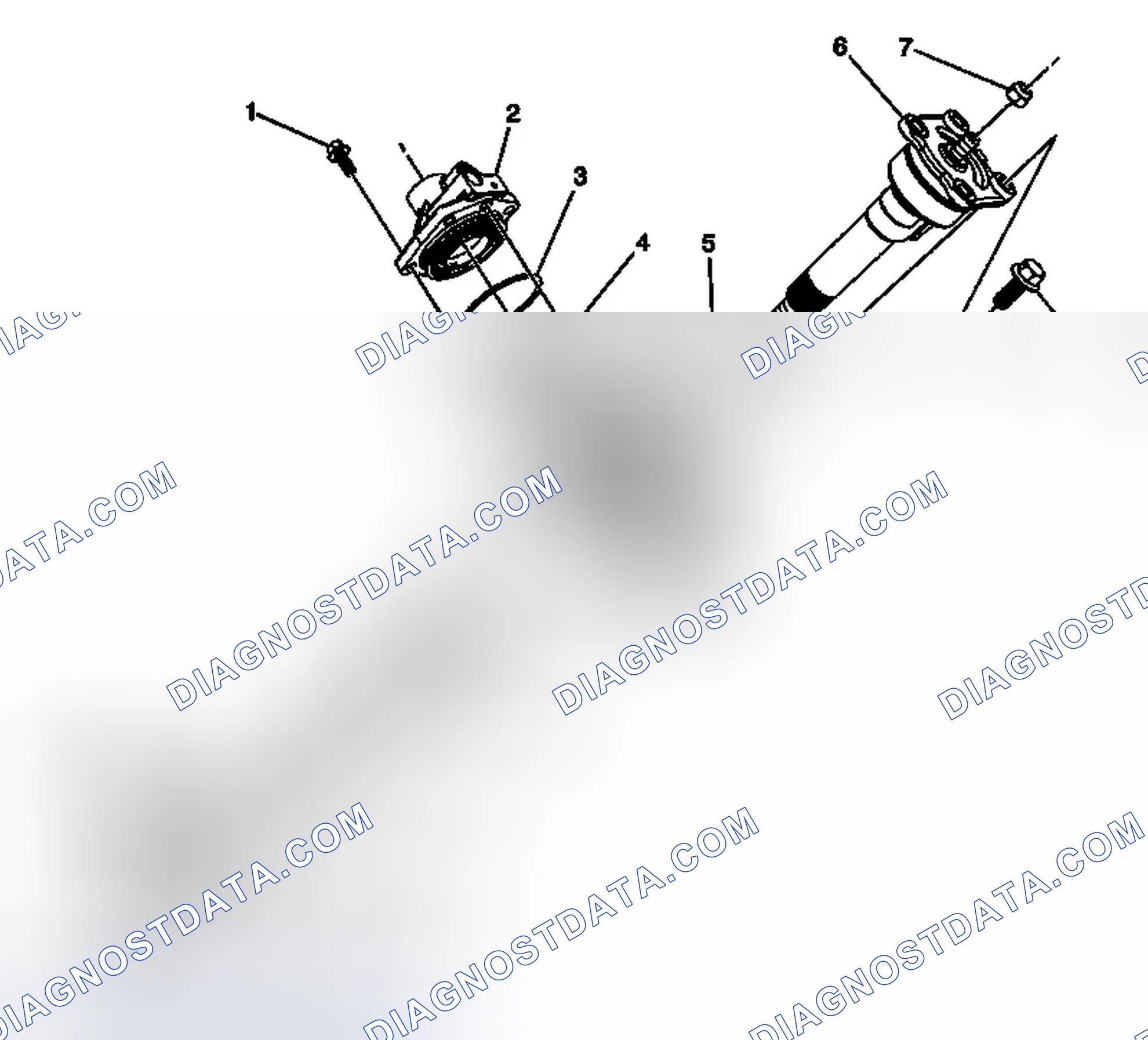Scheme 2: Power Steering Gear Disassembled View (680 Gear)