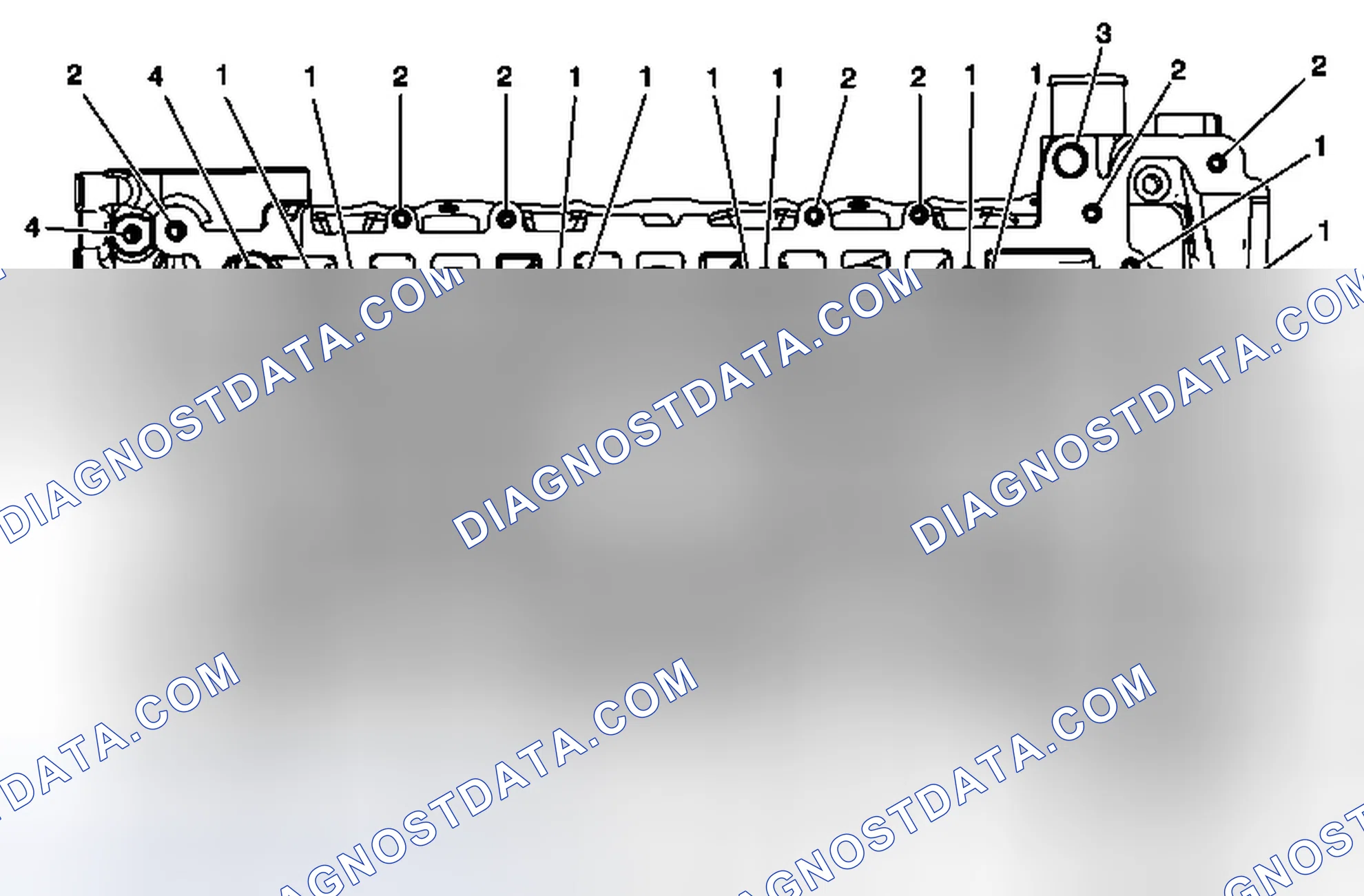 Scheme 26: Cylinder Head- Top View