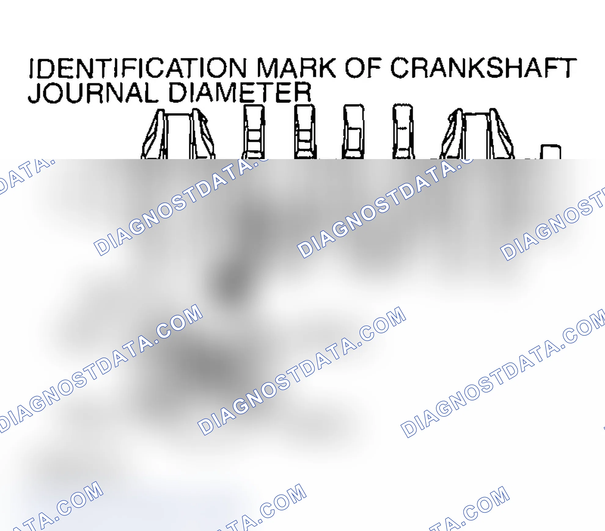 Scheme 1078: >> B << CRANKSHAFT BEARING INSTALLATION