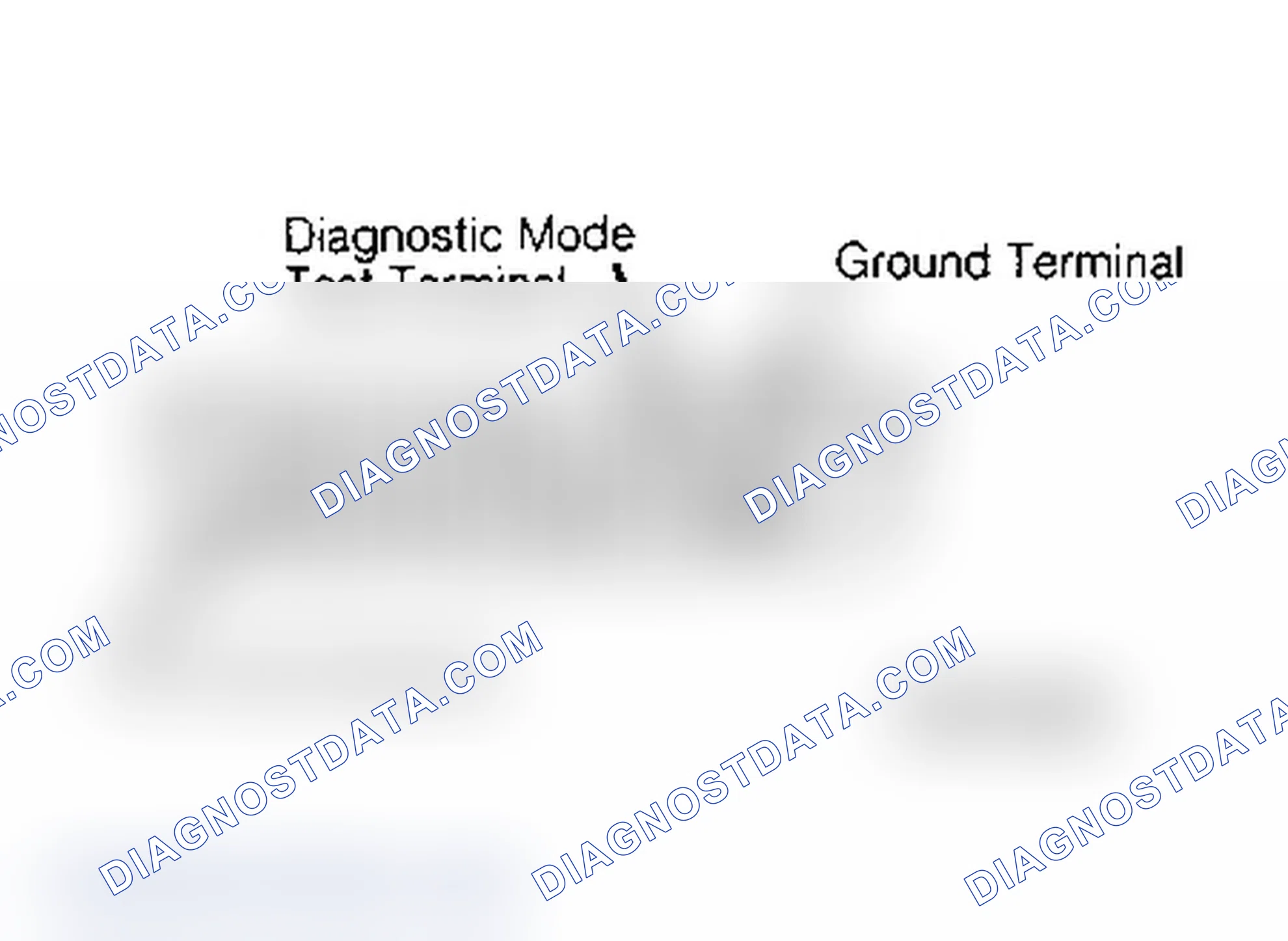 Scheme 64: Entering ECM Diagnostic Mode