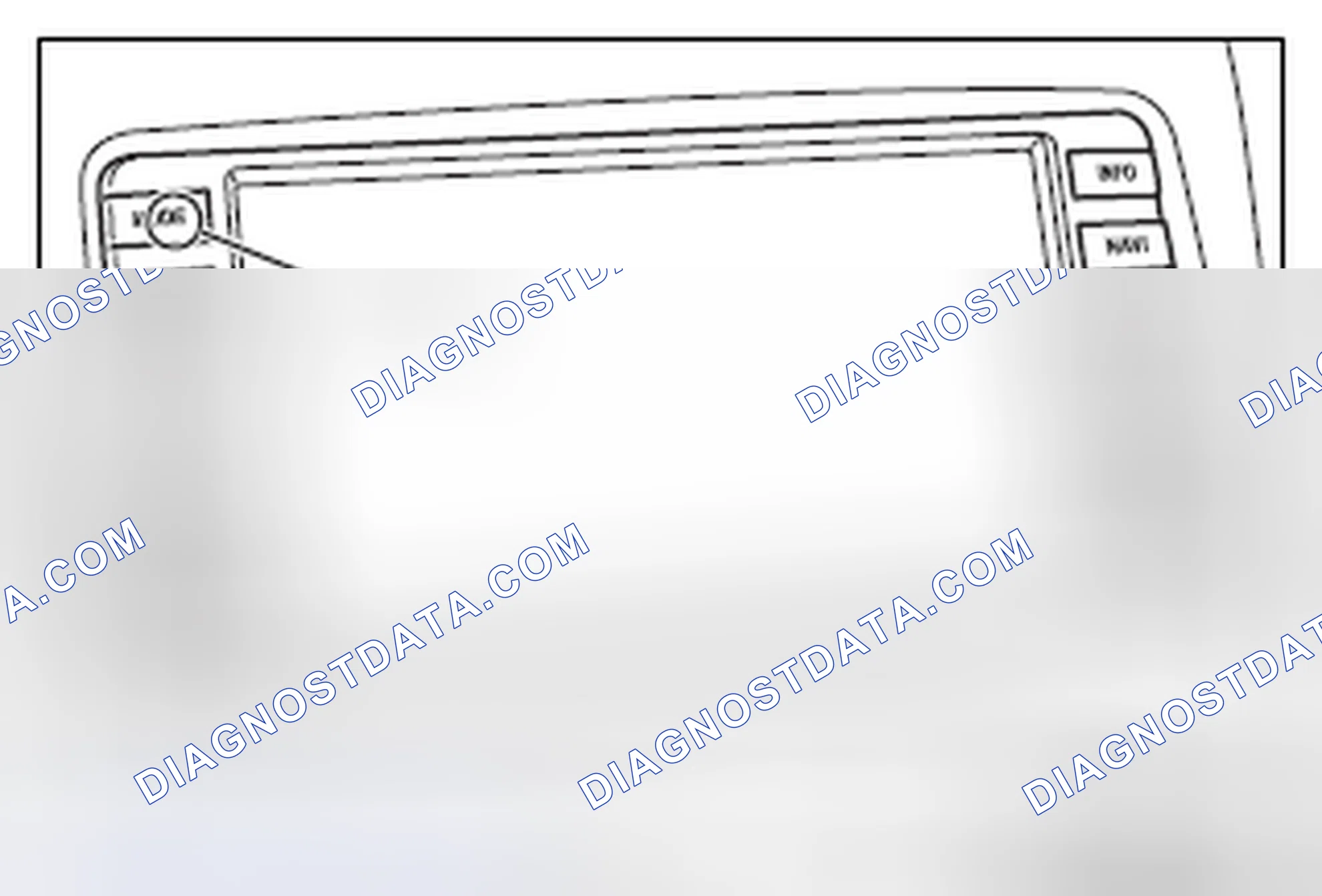 Scheme 789: OPERATION ON THE A/V MODE SCREEN