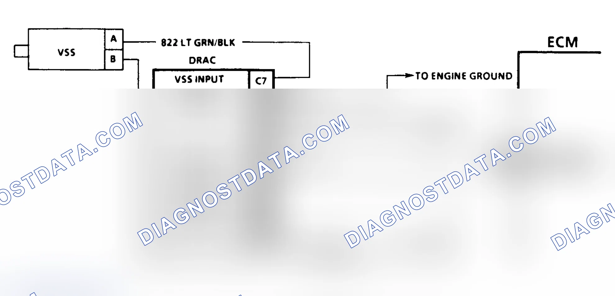Scheme 88: Code 24 Schematic (4.3L Turbo) Vehicle Speed Sensor