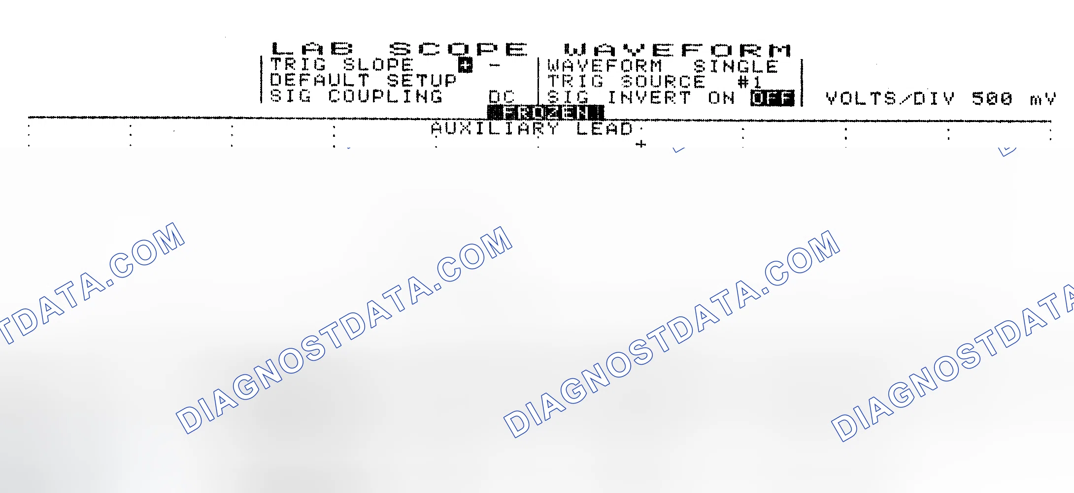 Scheme 10: Single Injector w/Excessive Current Flow - Current Pattern
