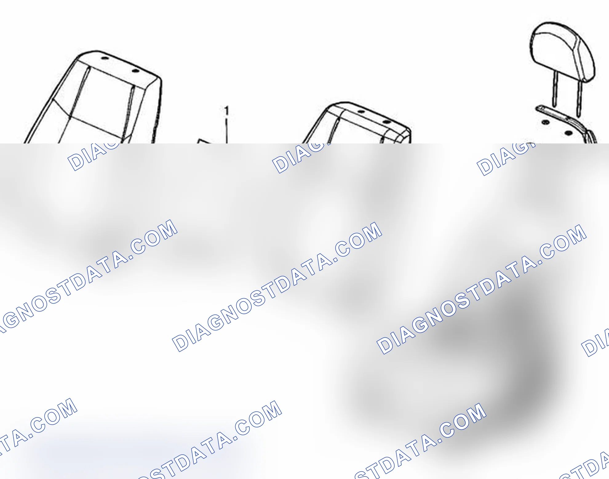 Scheme 18: Seat Back Heater Element Replacement - Front