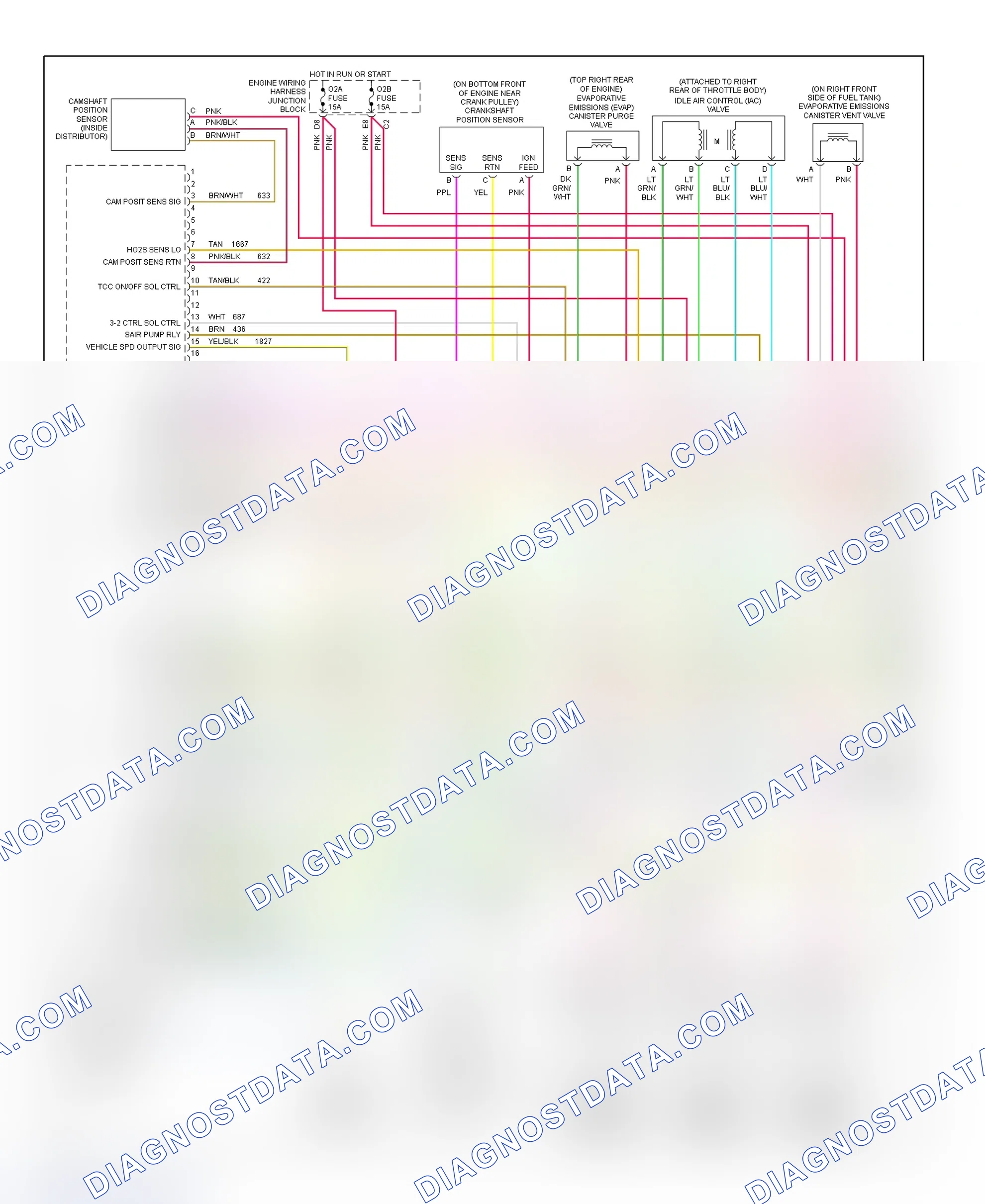 Scheme 169: PCM Wiring Diagram (Sierra & Silverado - 4.3L - 1 Of 4)