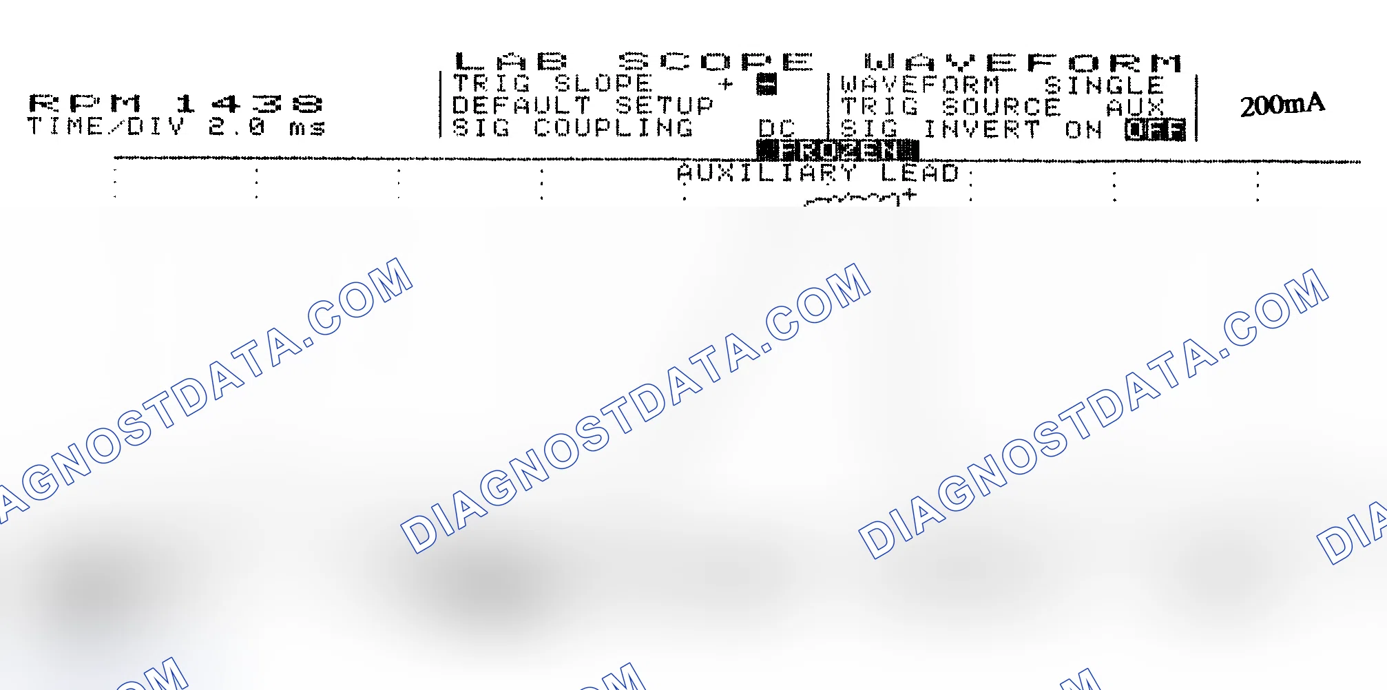 Scheme 15: Single Injector w/Normal Current Flow - Current Pattern