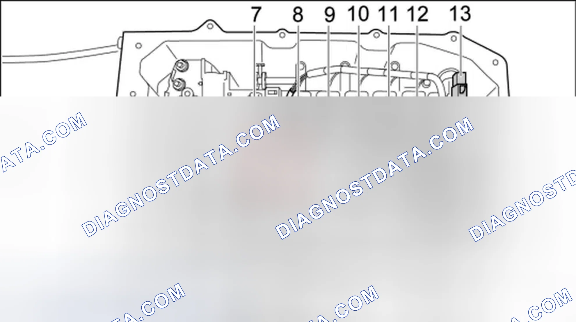 Scheme 118: Installing wiring harness in transmission