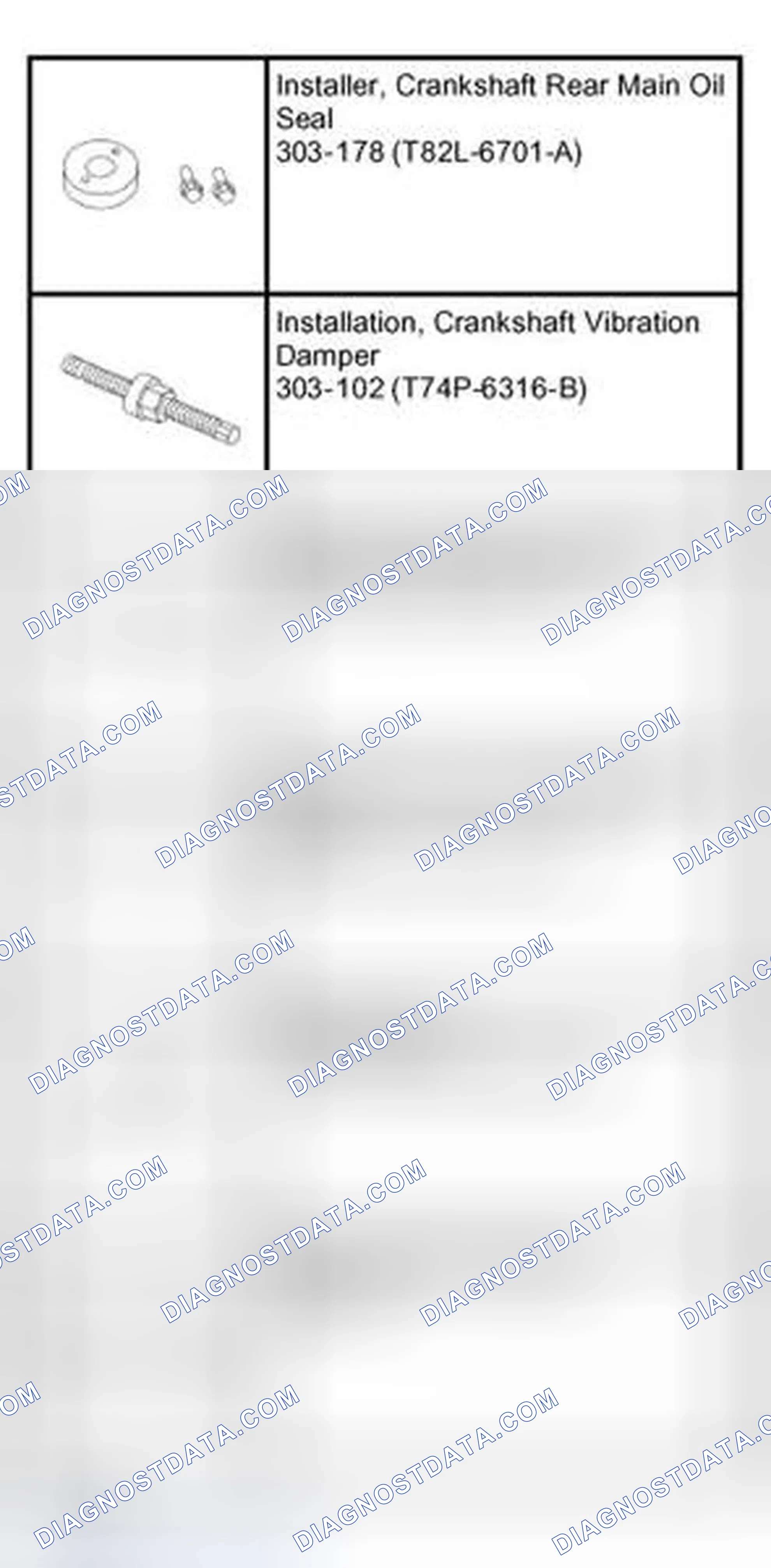 Scheme 295: Special Tool(s)