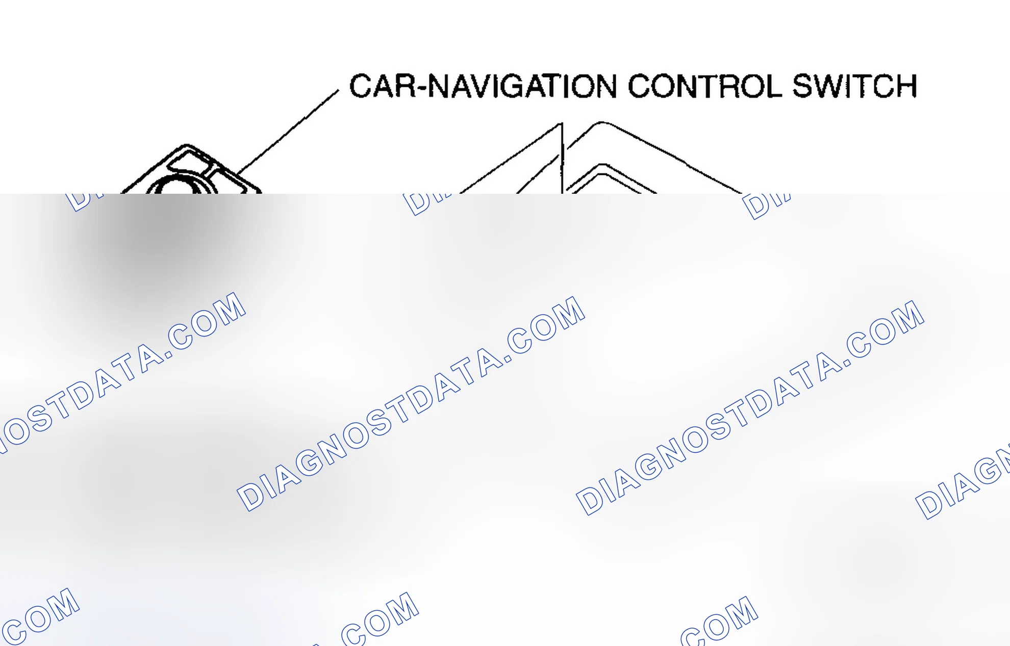Scheme 36: CAR NAVIGATION CONTROL SWITCH REMOVAL/INSTALLATION