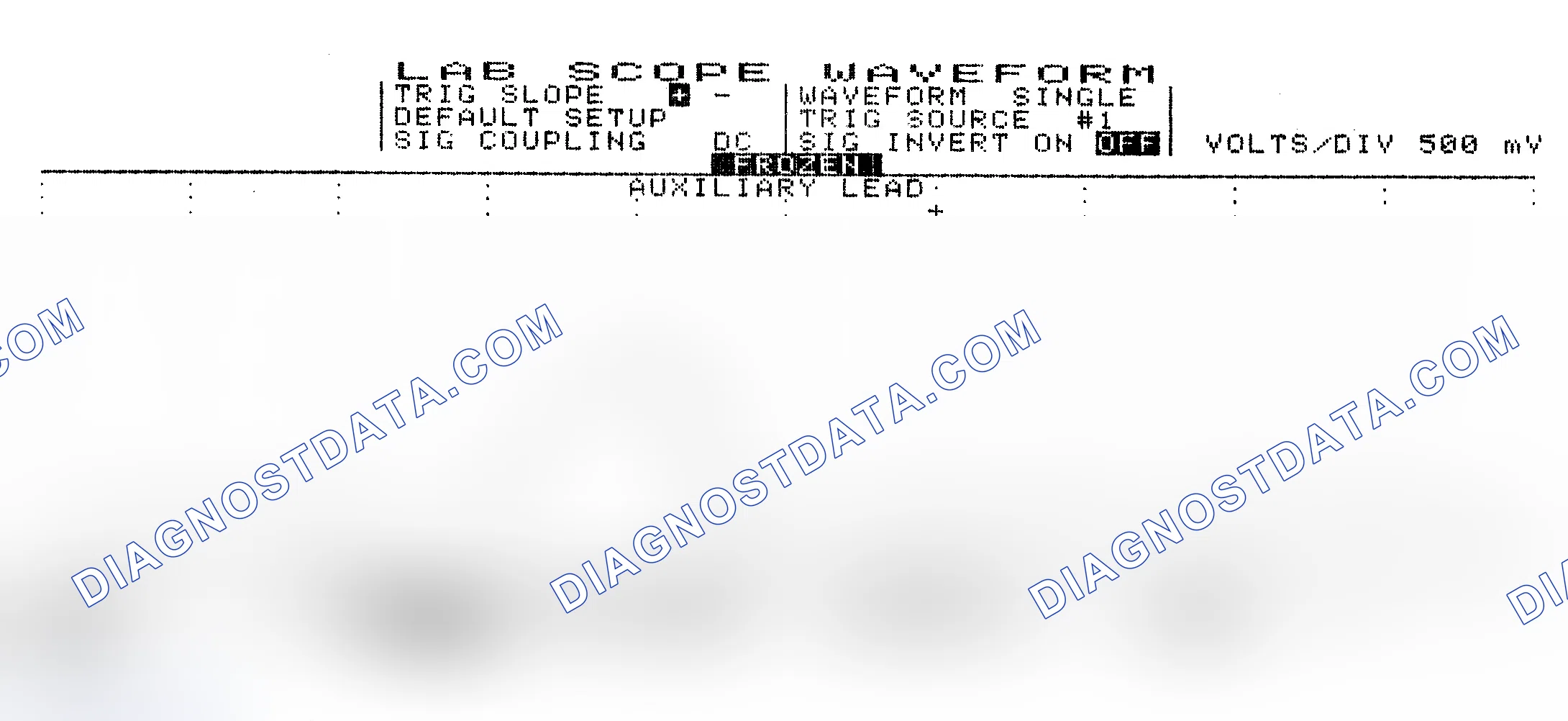 Scheme 10: Single Injector w/Excessive Current Flow - Current Pattern