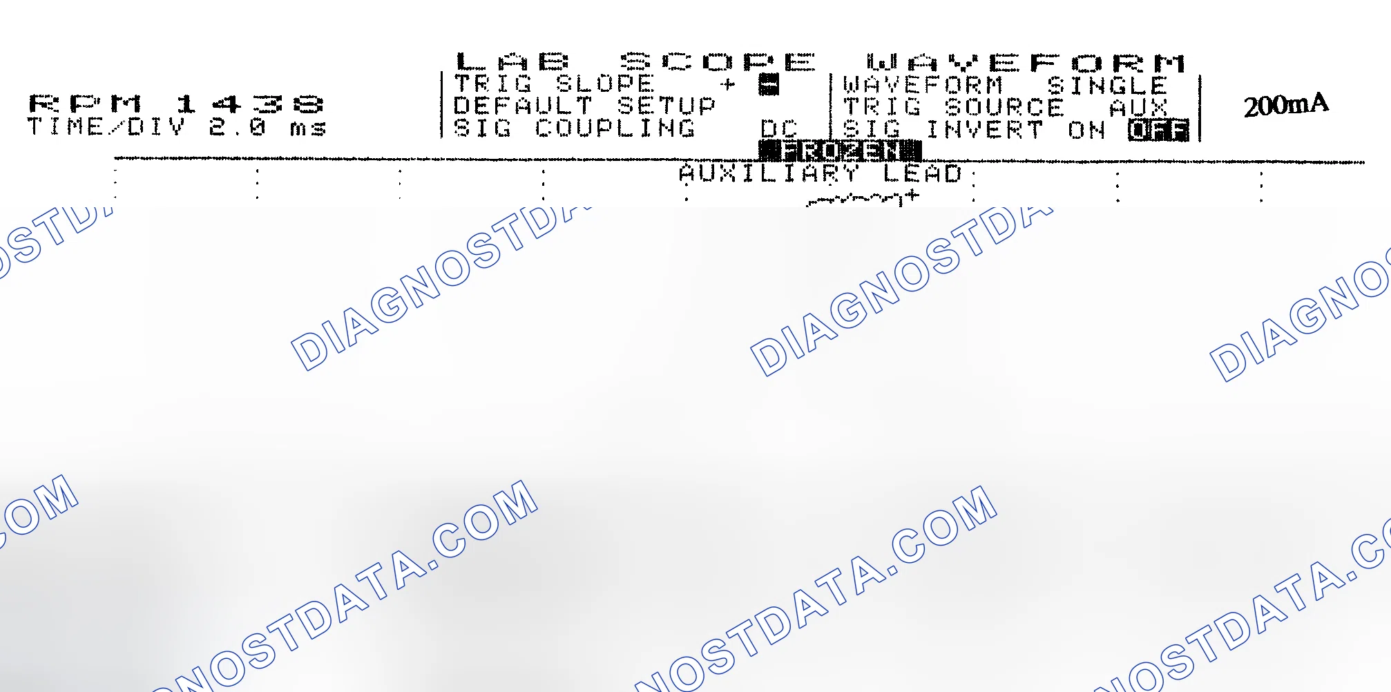 Scheme 15: Single Injector w/Normal Current Flow - Current Pattern