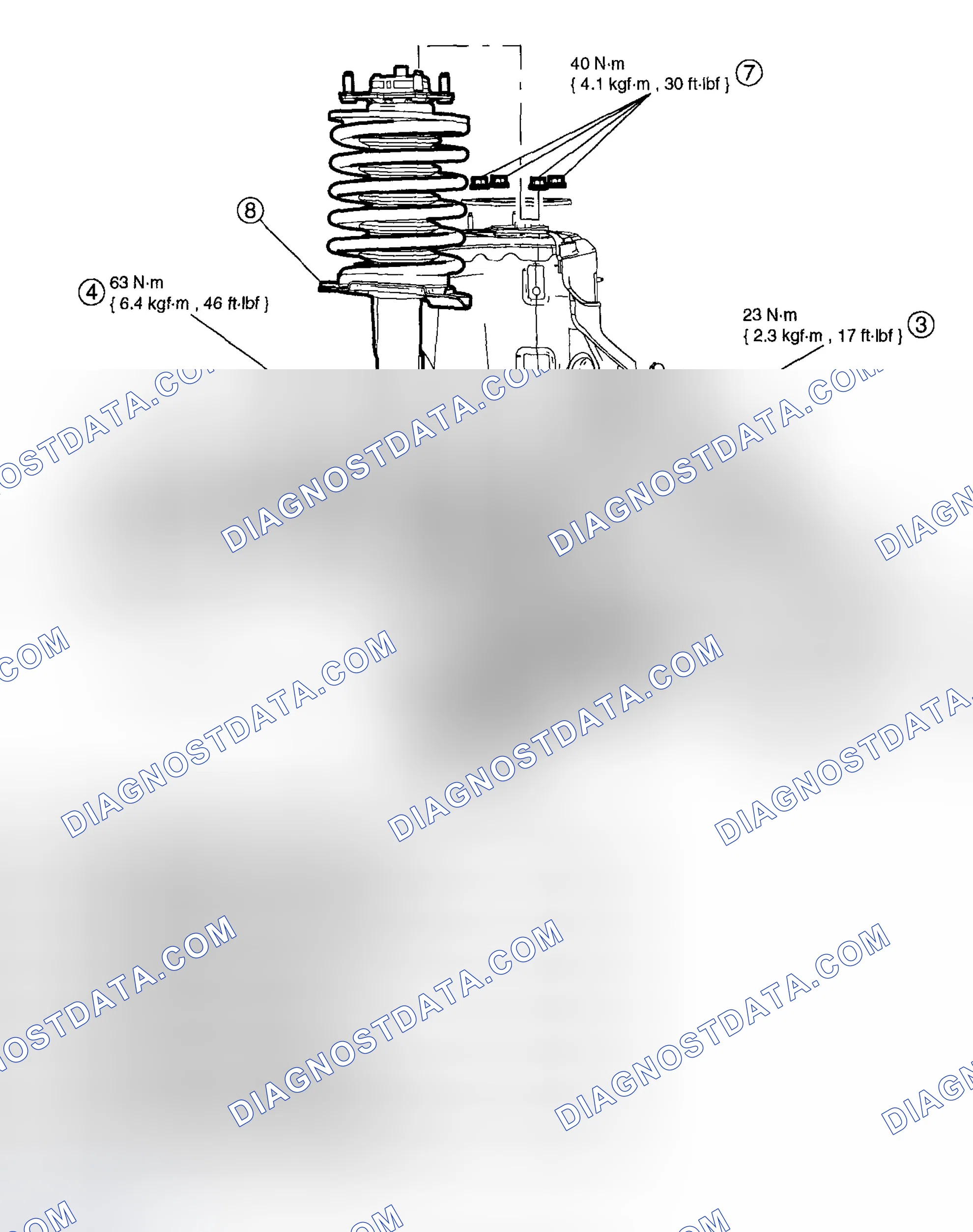 Scheme 53: STRUT AND SPRING - FRONT