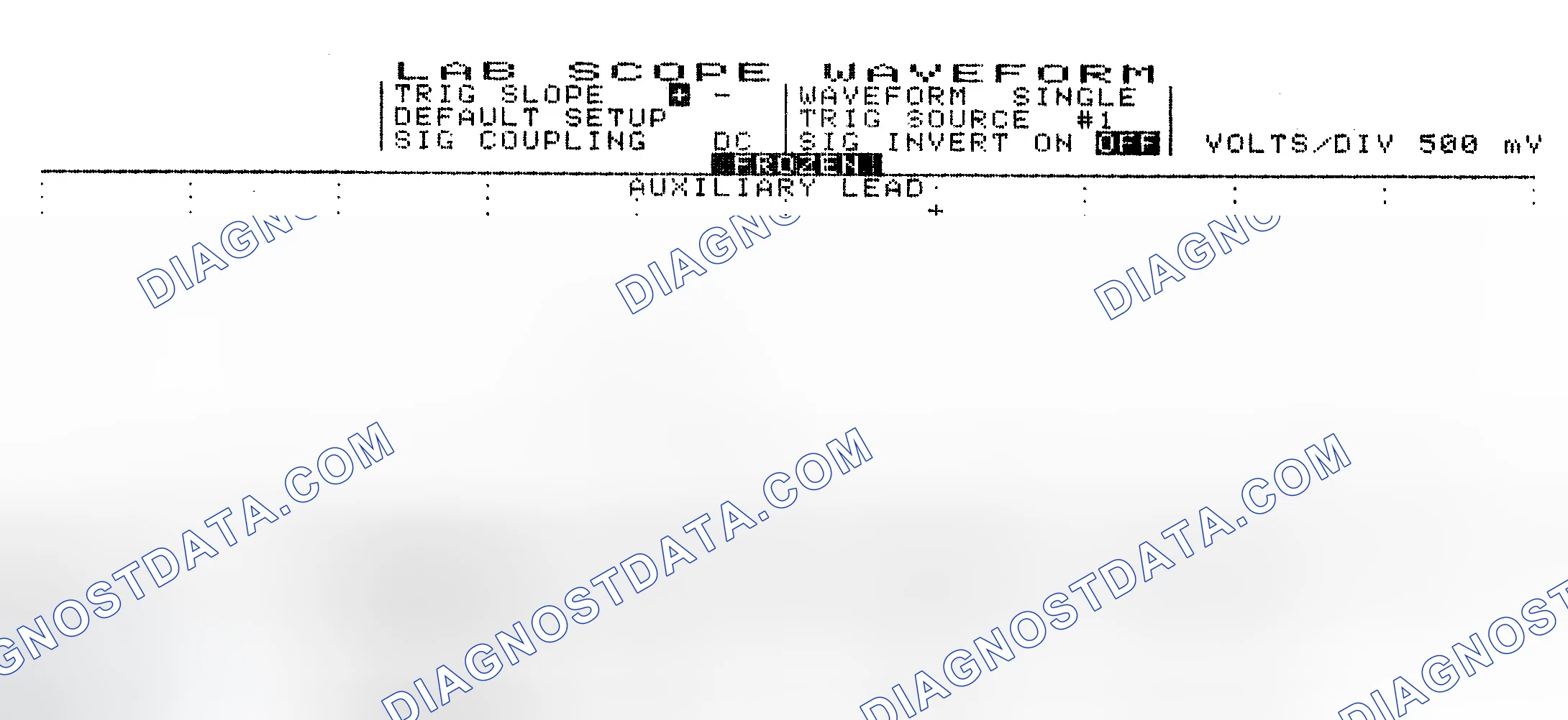 Scheme 10: Single Injector w/Excessive Current Flow - Current Pattern