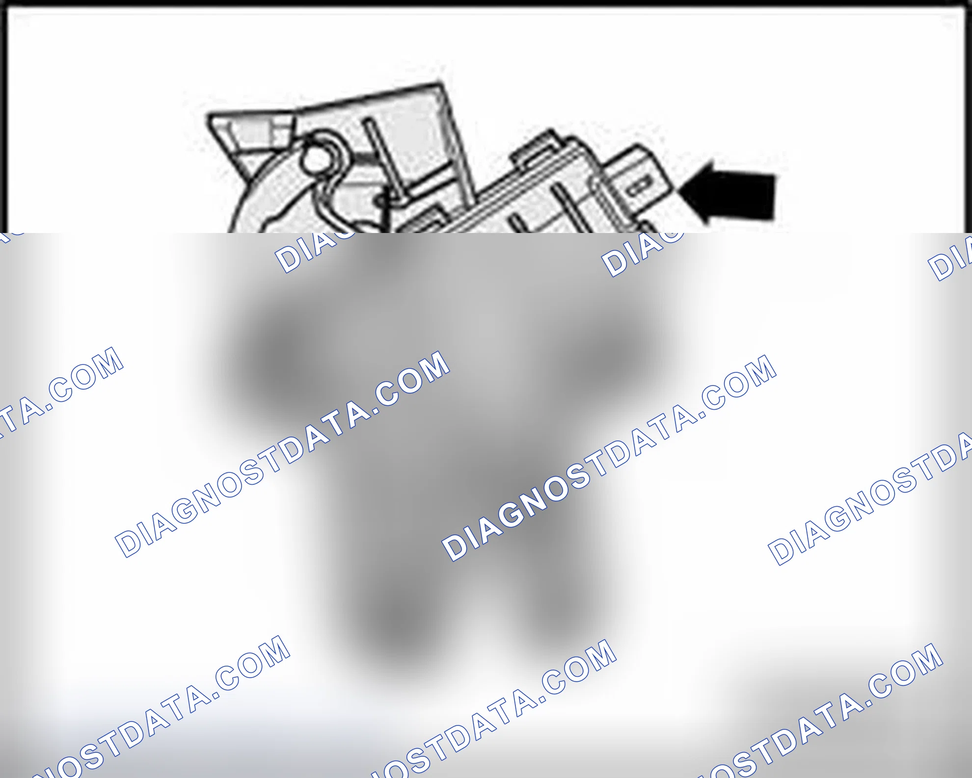 Scheme 336: Trunk Lock/Alarm/Central Locking Switch F124 - from 11.04, removing and installing