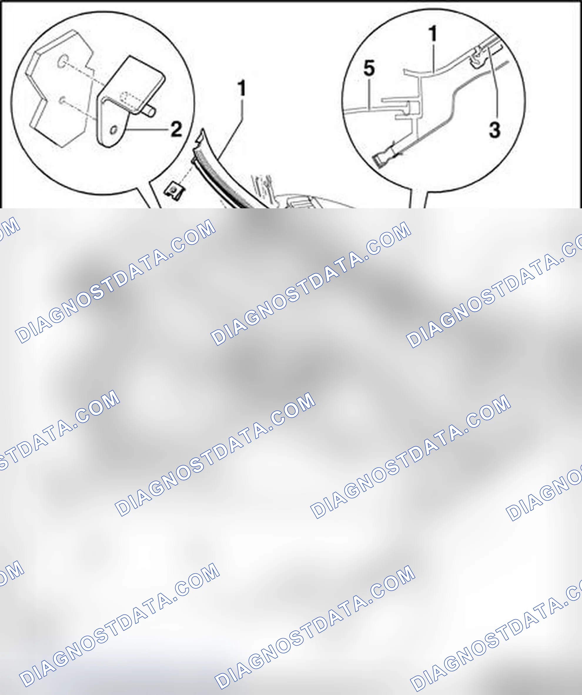 Scheme 20: Cowl panel trim, removing and installing