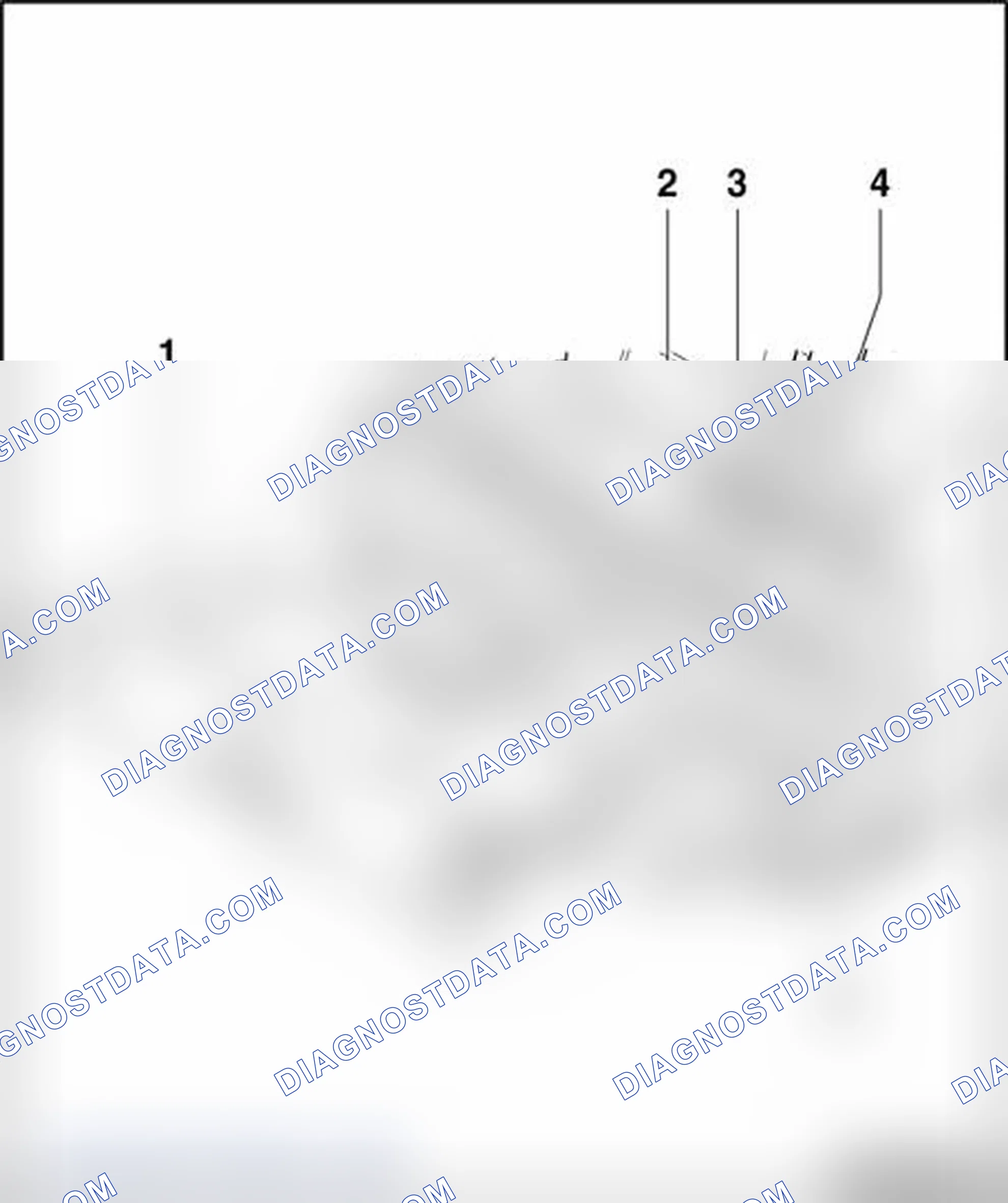 Scheme 246: Rear seat bench, assembly overview