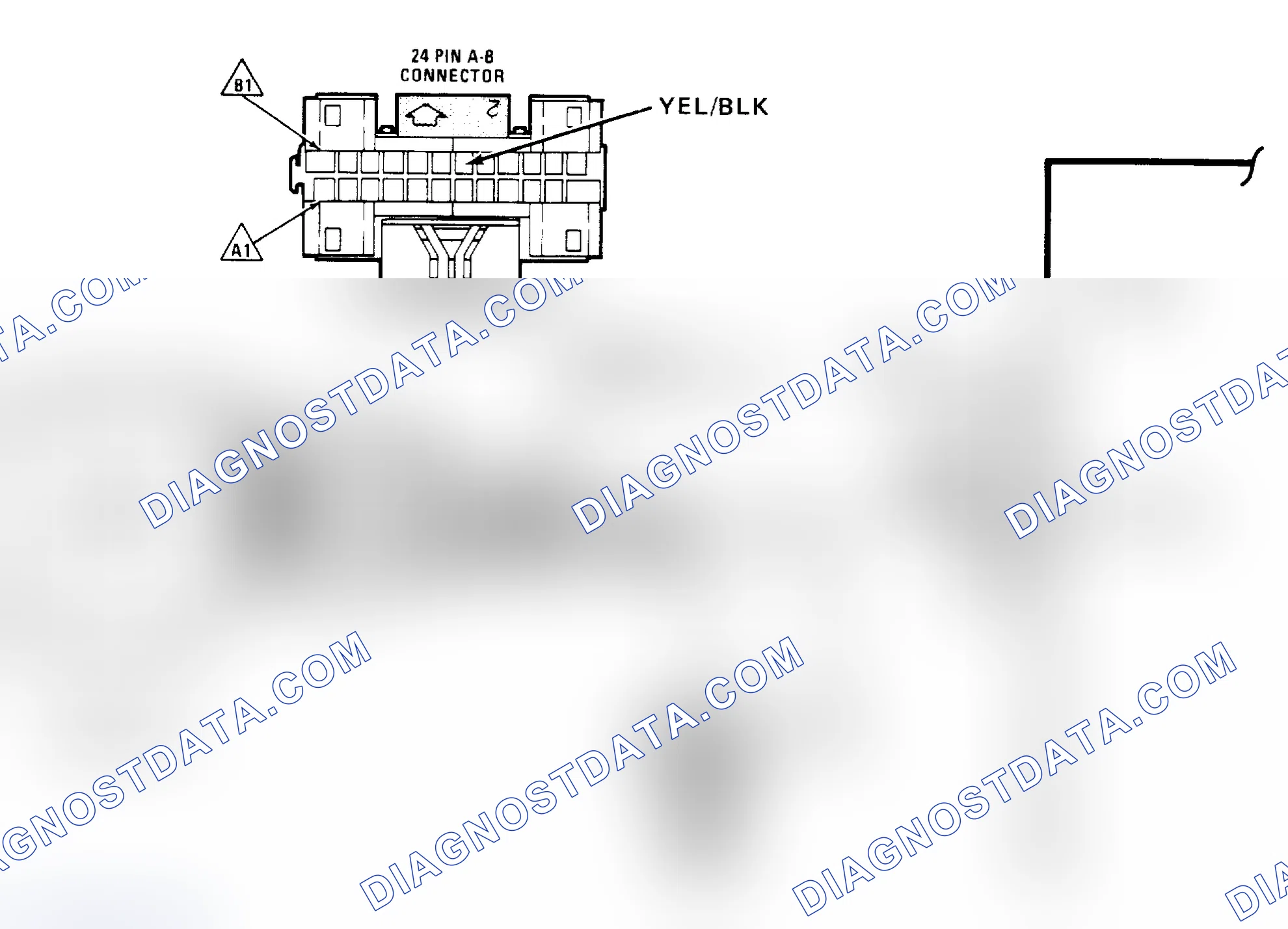 Scheme 328: Code 43 Schematic, Electronic Spark Control (All Engines)