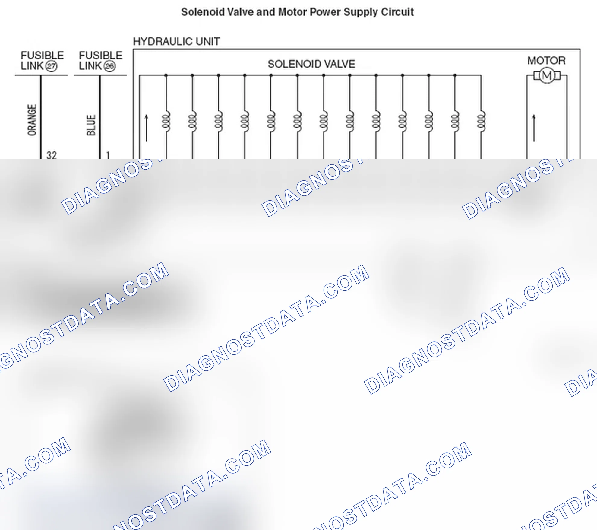 Scheme 24: DTC C2104 Faulty valve power supply circuit