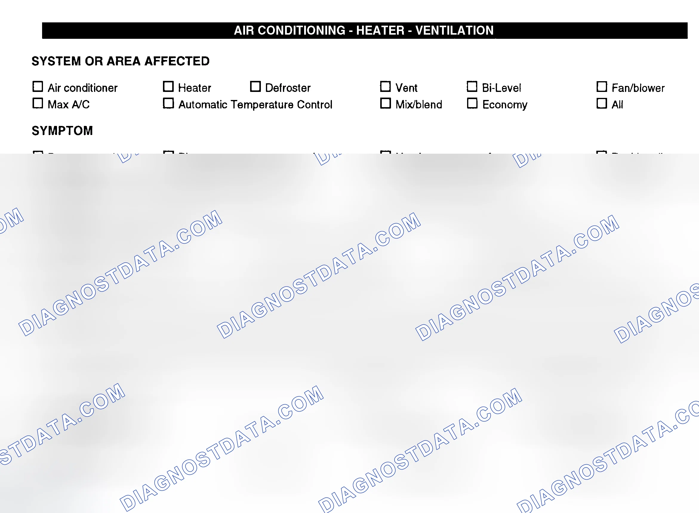 Scheme 8: Air Conditioning, Heater & Ventilation