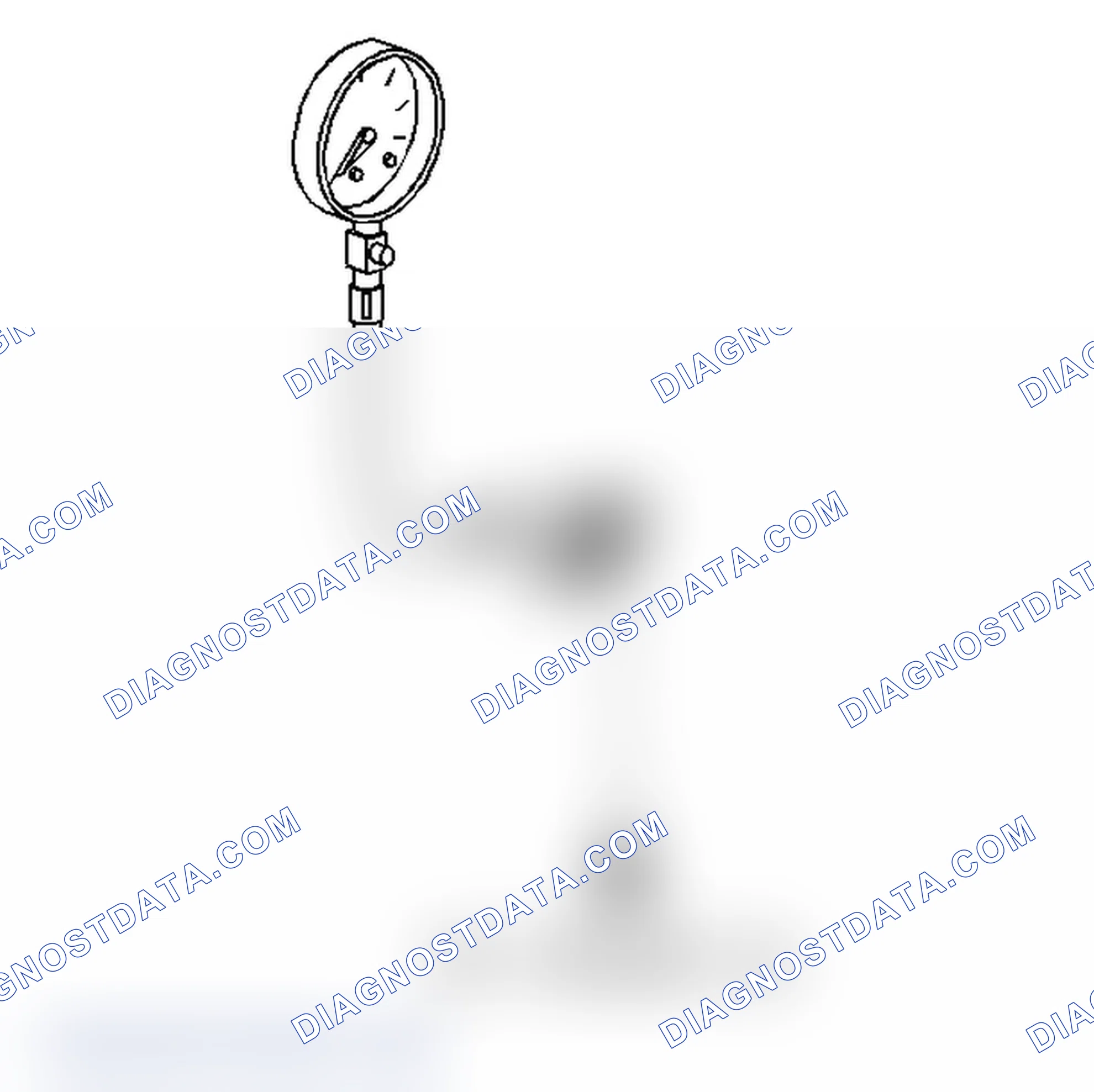Scheme 19: Identifying Fuel Pressure Gauge J 34730-1A