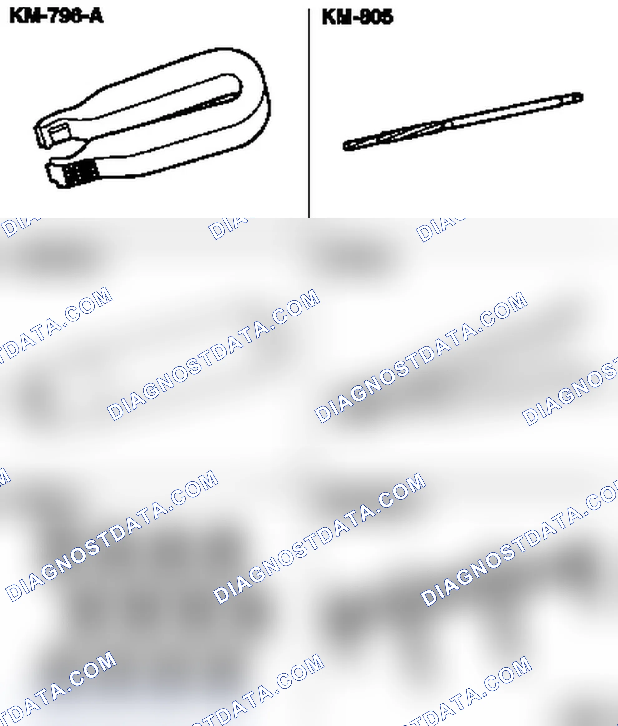 Special Tools - OHC 16-V
