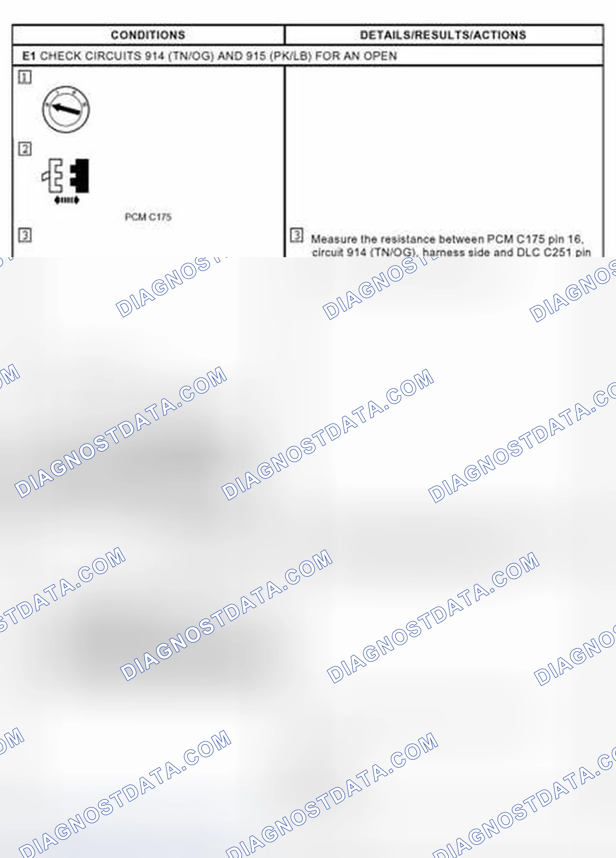 Scheme 11: Pinpoint Test E: The Powertrain Control Module (PCM) Does Not Respond To The Diagnostic Tool