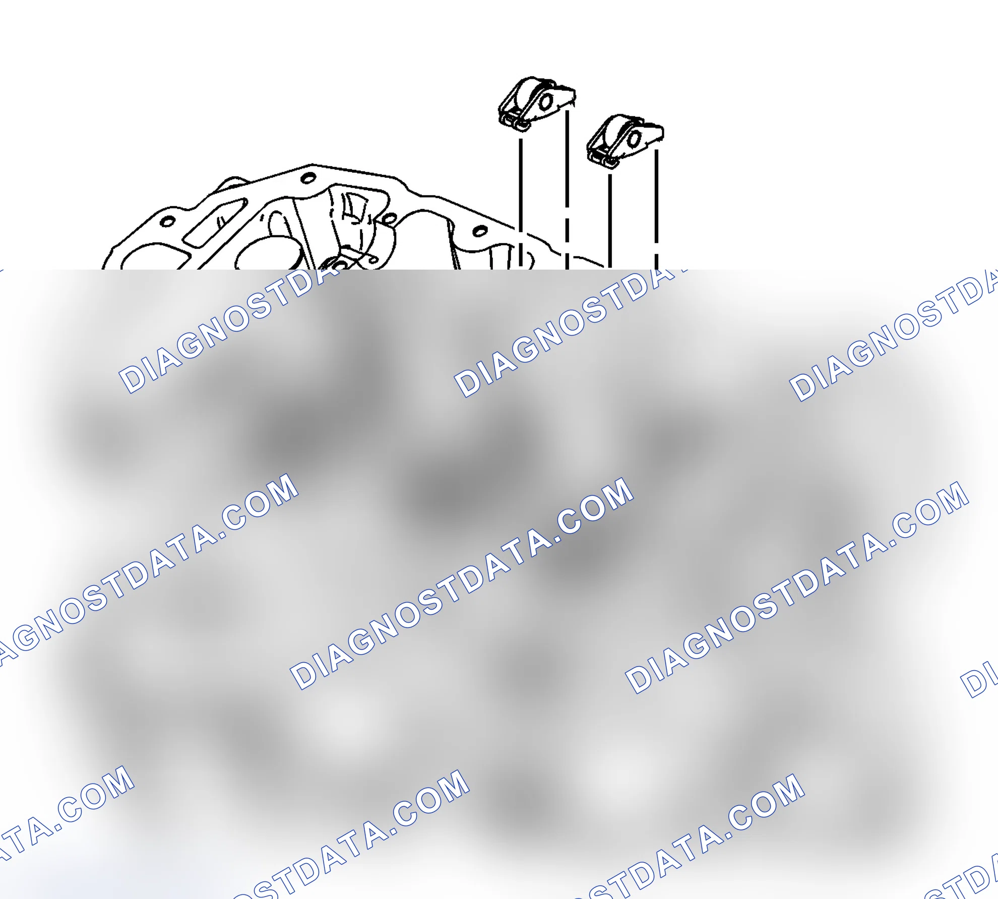 Scheme 173: Valve Rocker Arm Removal - Right Side