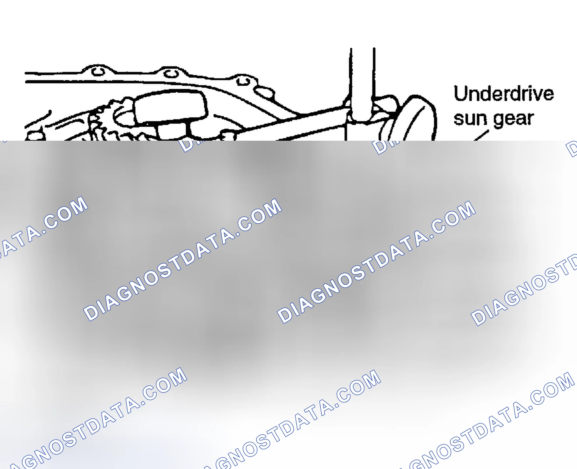 Scheme 33: UNDERDRIVE SUN GEAR END PLAY ADJUSTMENT